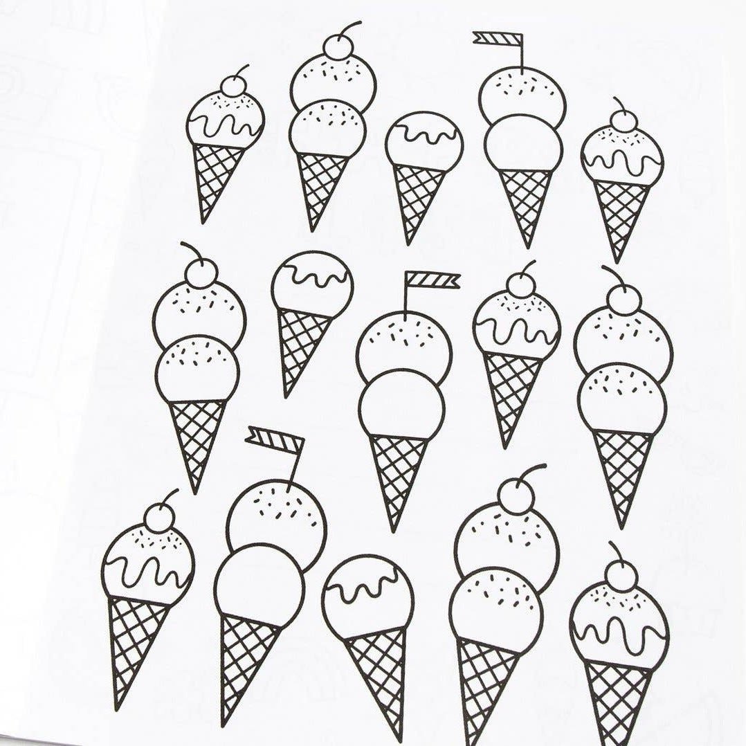 Here Comes the Fun Coloring Book - bubblegum market