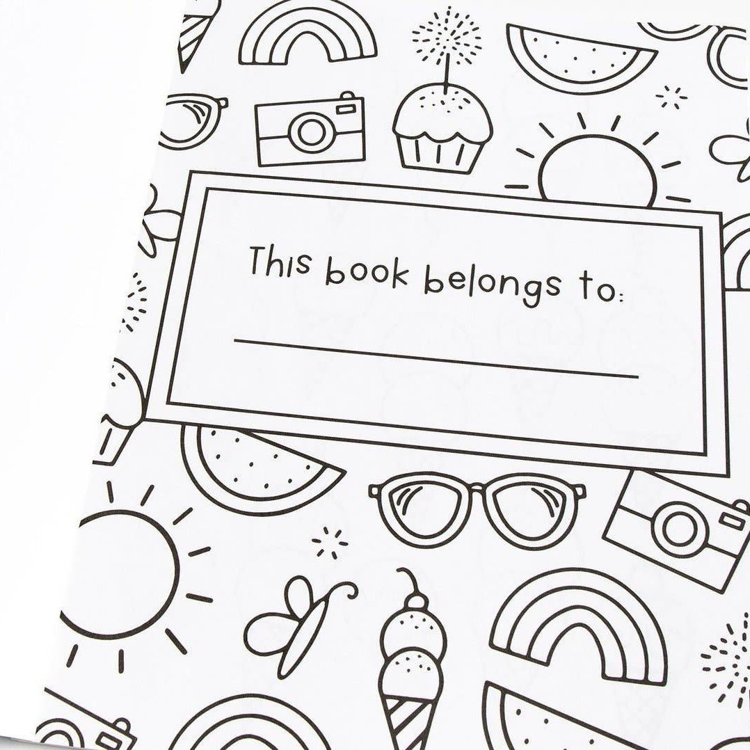 Here Comes the Fun Coloring Book - bubblegum market