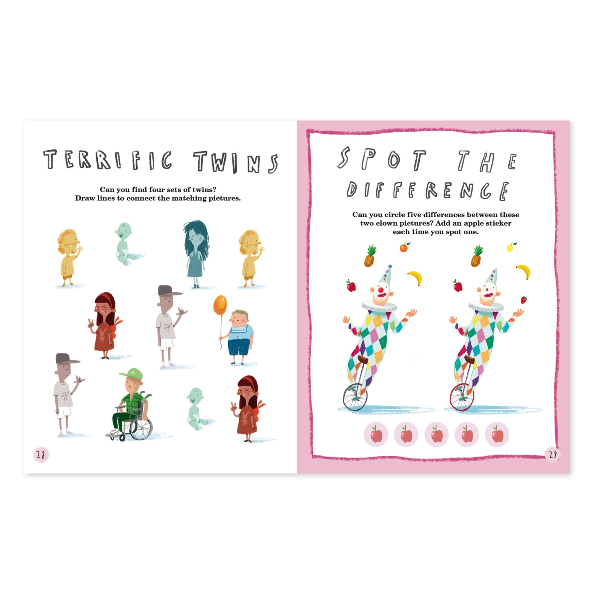 Here We Are Activity Book - bubblegum market