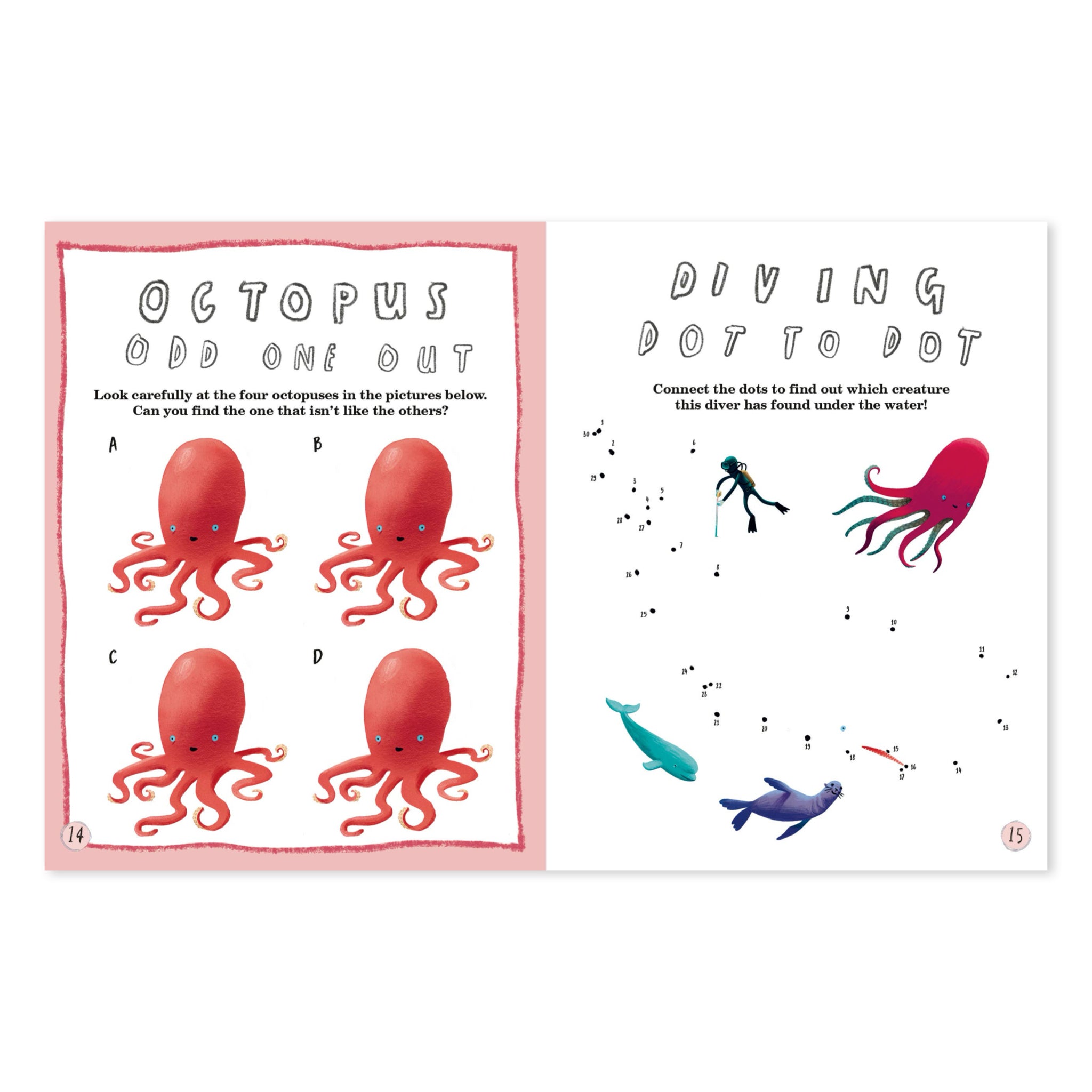 Here We Are Activity Book - bubblegum market