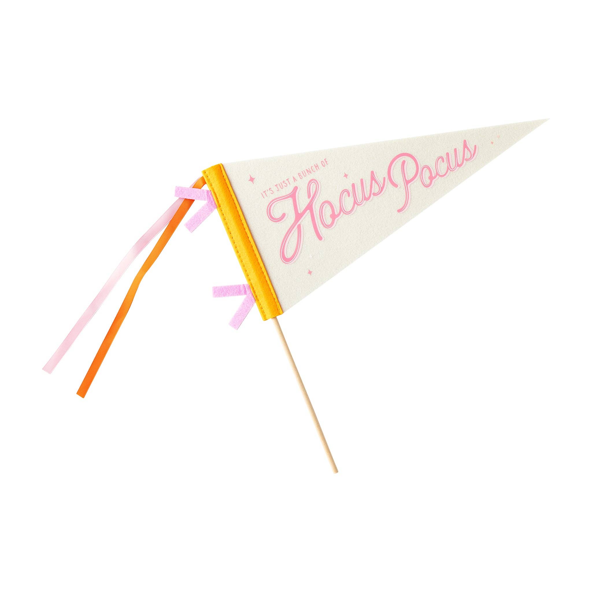 Hocus Pocus Halloween Felt Pennant Banner - bubblegum market