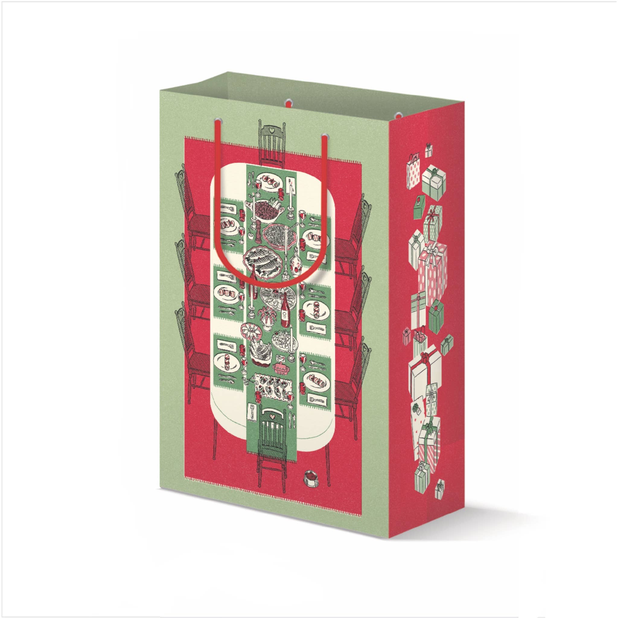 Holiday Fish Feast Gift Bag - bubblegum market