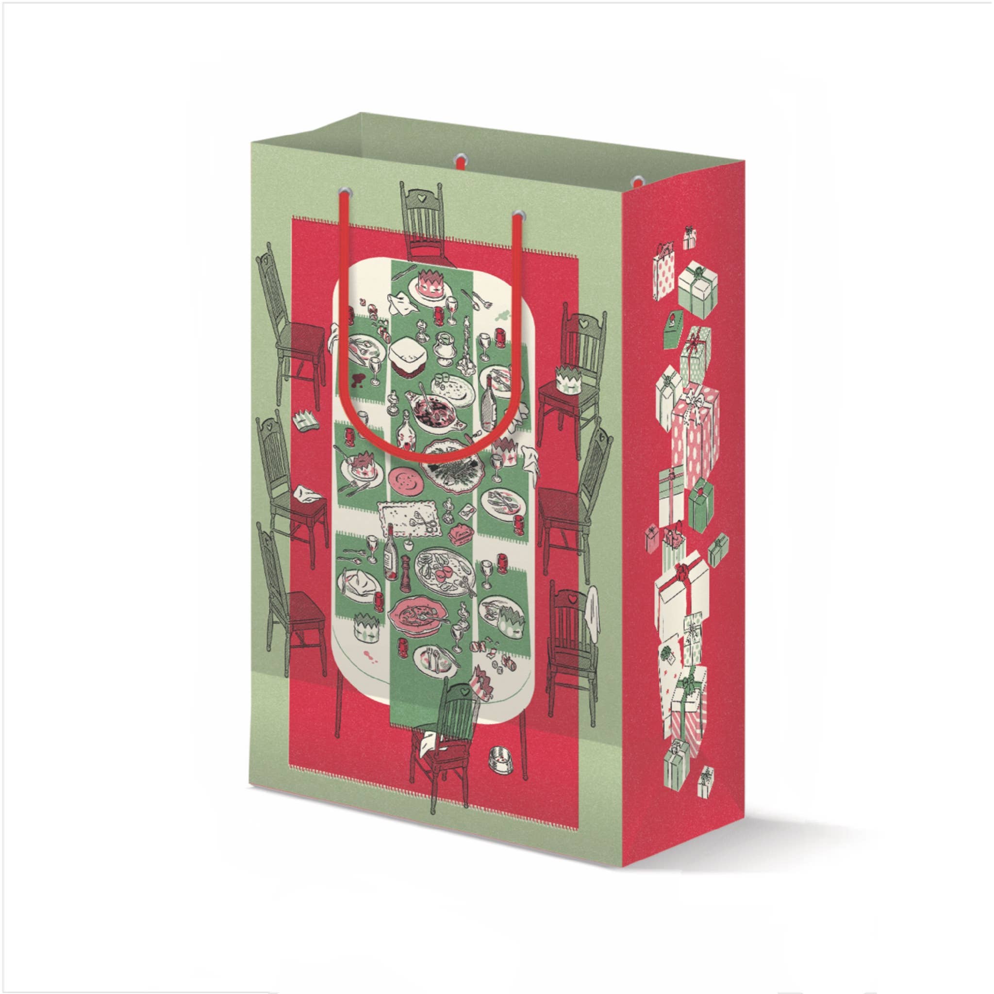 Holiday Fish Feast Gift Bag - bubblegum market