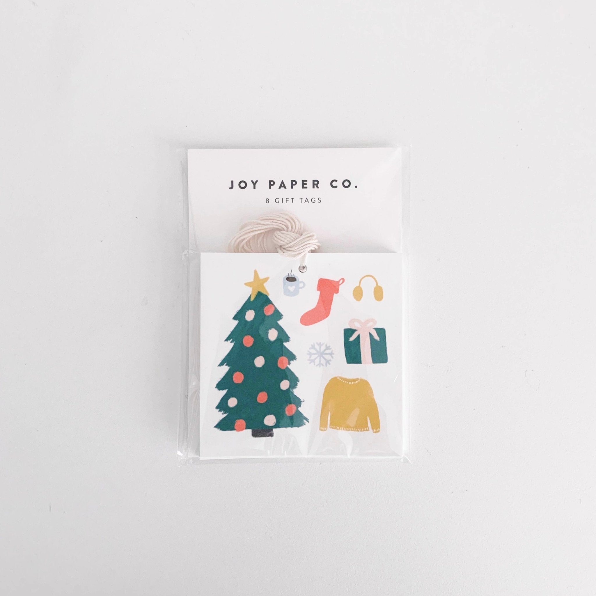 Holiday Illustrations Gift Tags (Set of 8) - bubblegum market