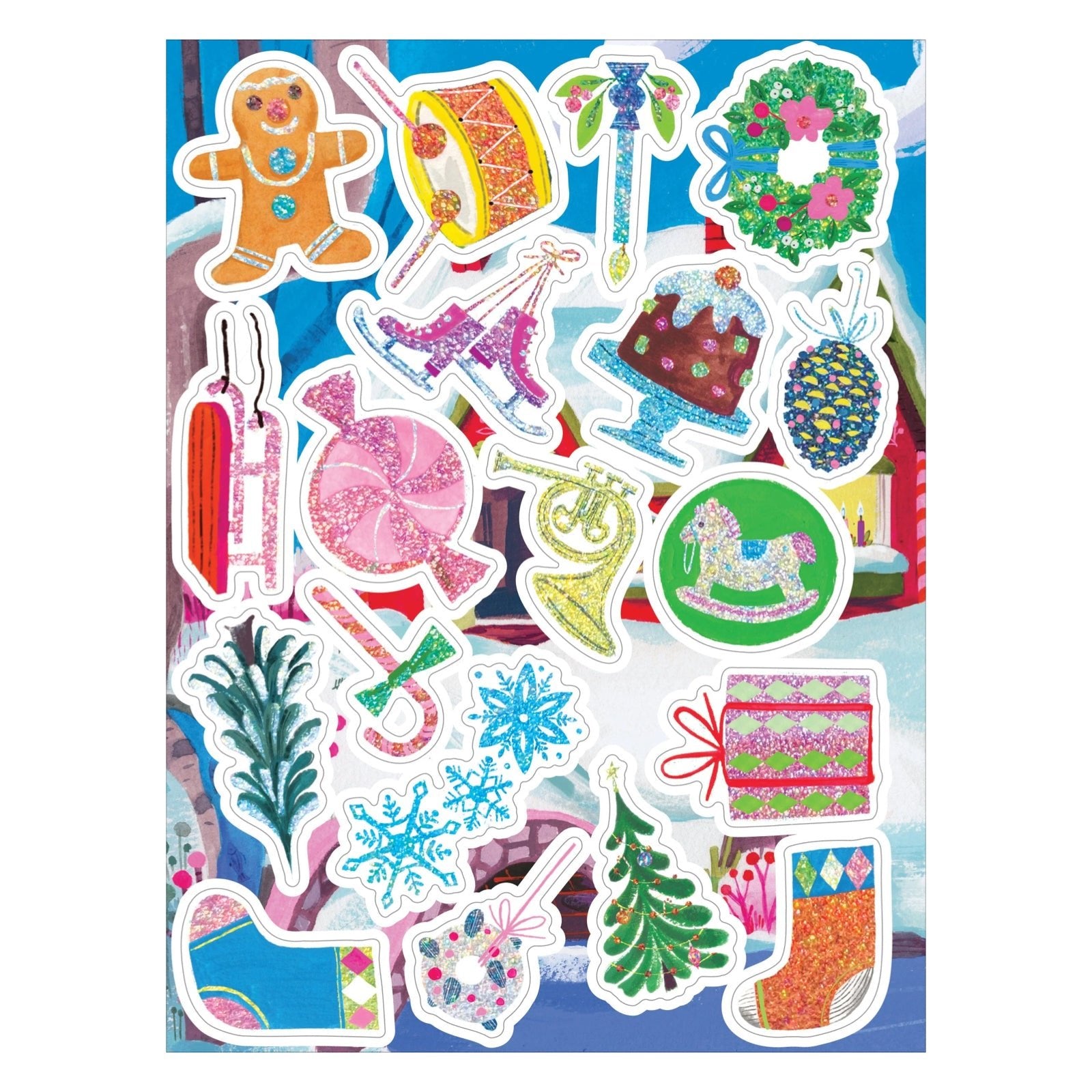 Holiday in the Woods Sticker Book - bubblegum market