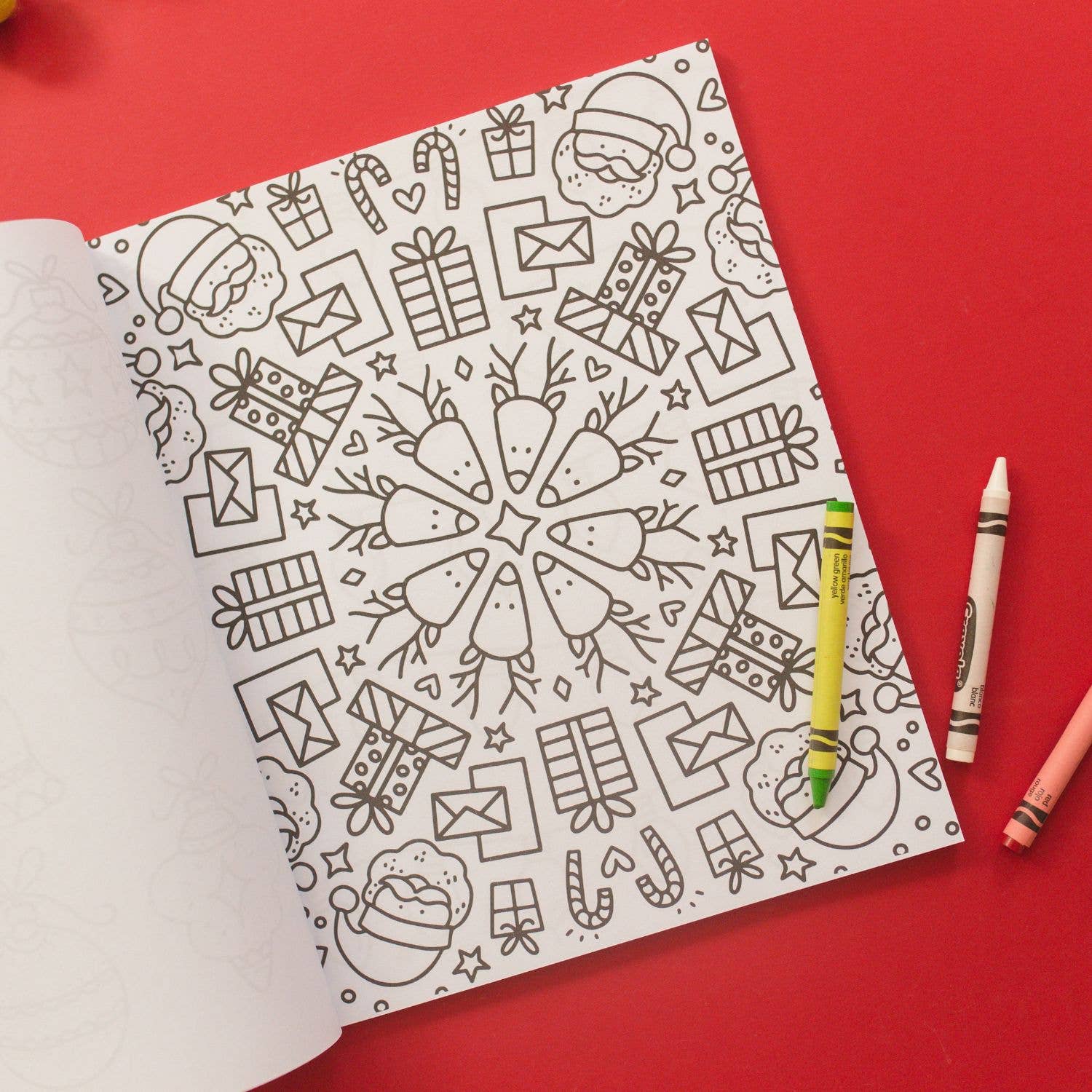 Home for the Holidays Coloring Book - bubblegum market
