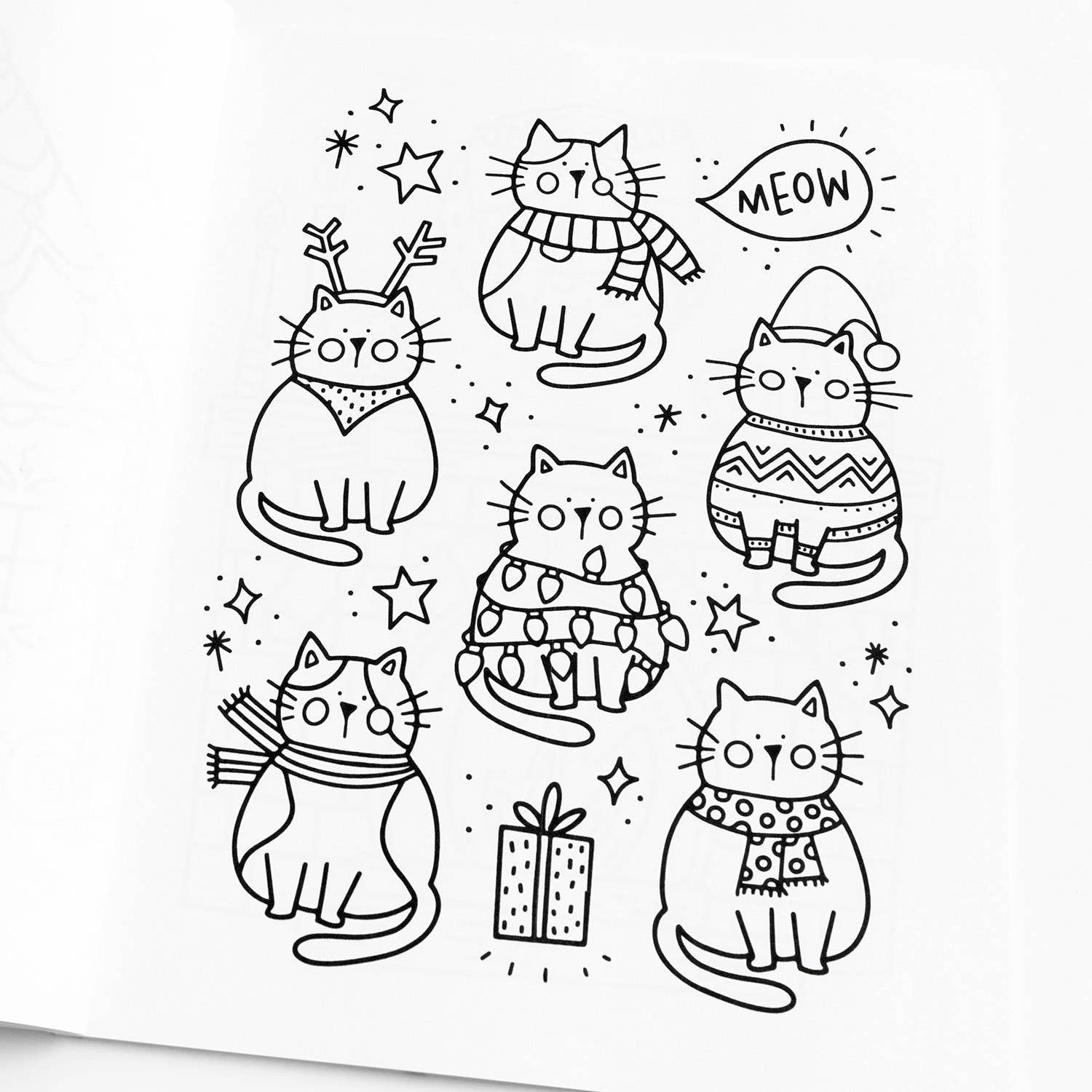 Home for the Holidays Coloring Book - bubblegum market