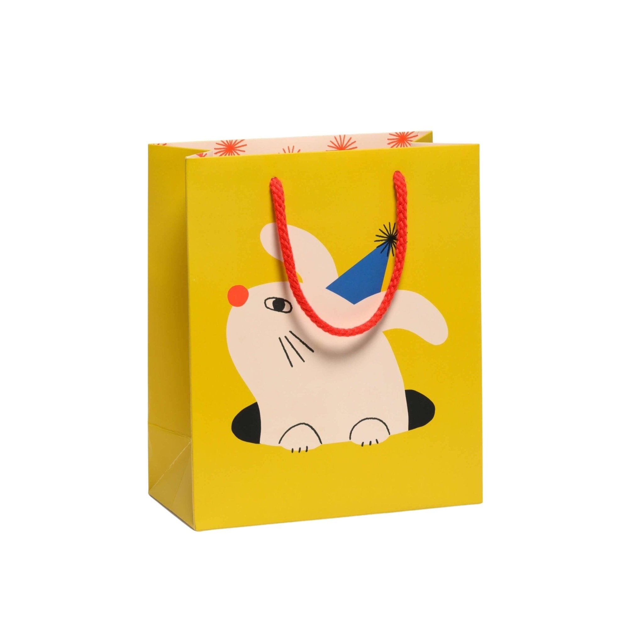 Hoppy Birthday Medium Gift Bag - bubblegum market