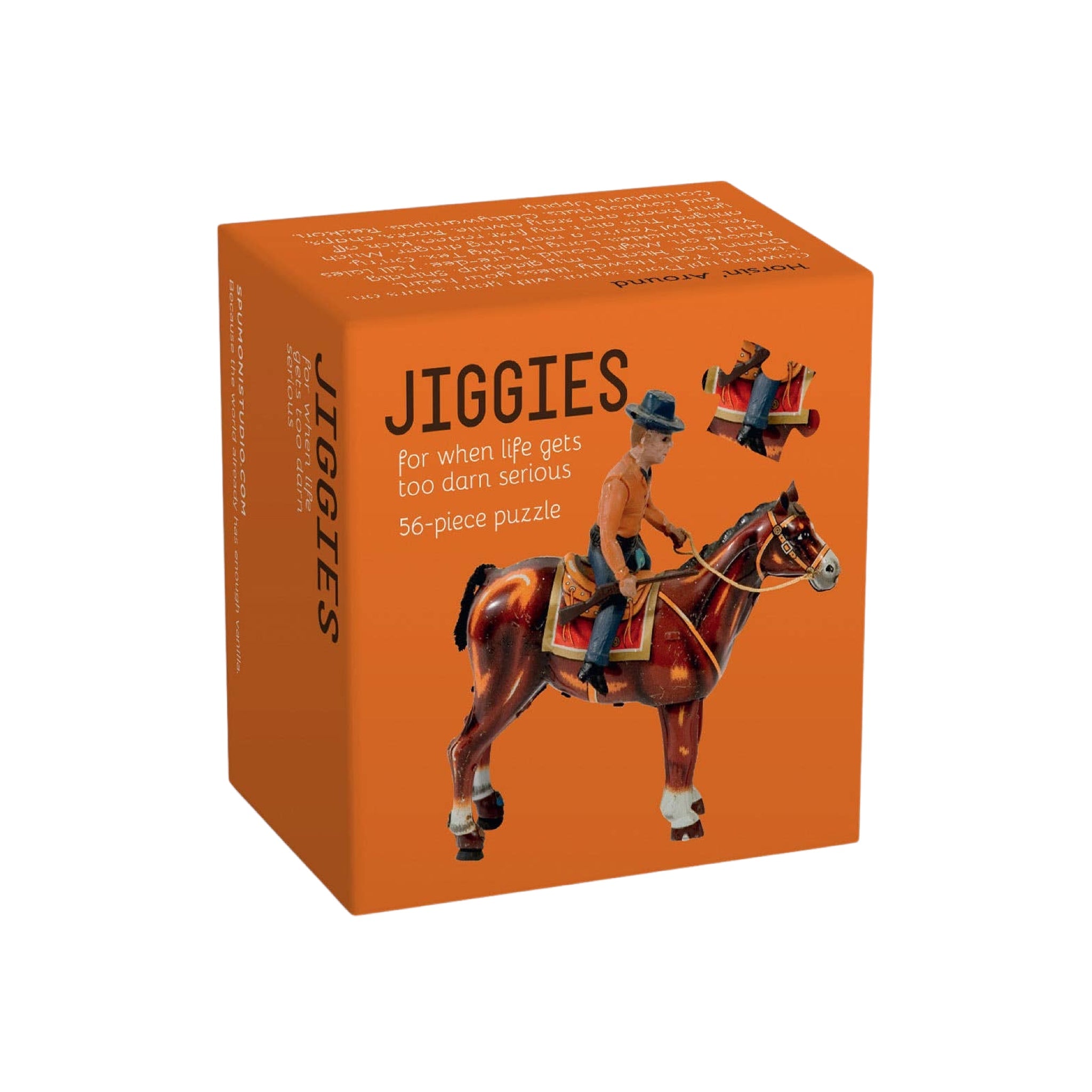 Horsin' Around 56 - Piece Jiggie Puzzle - bubblegum market