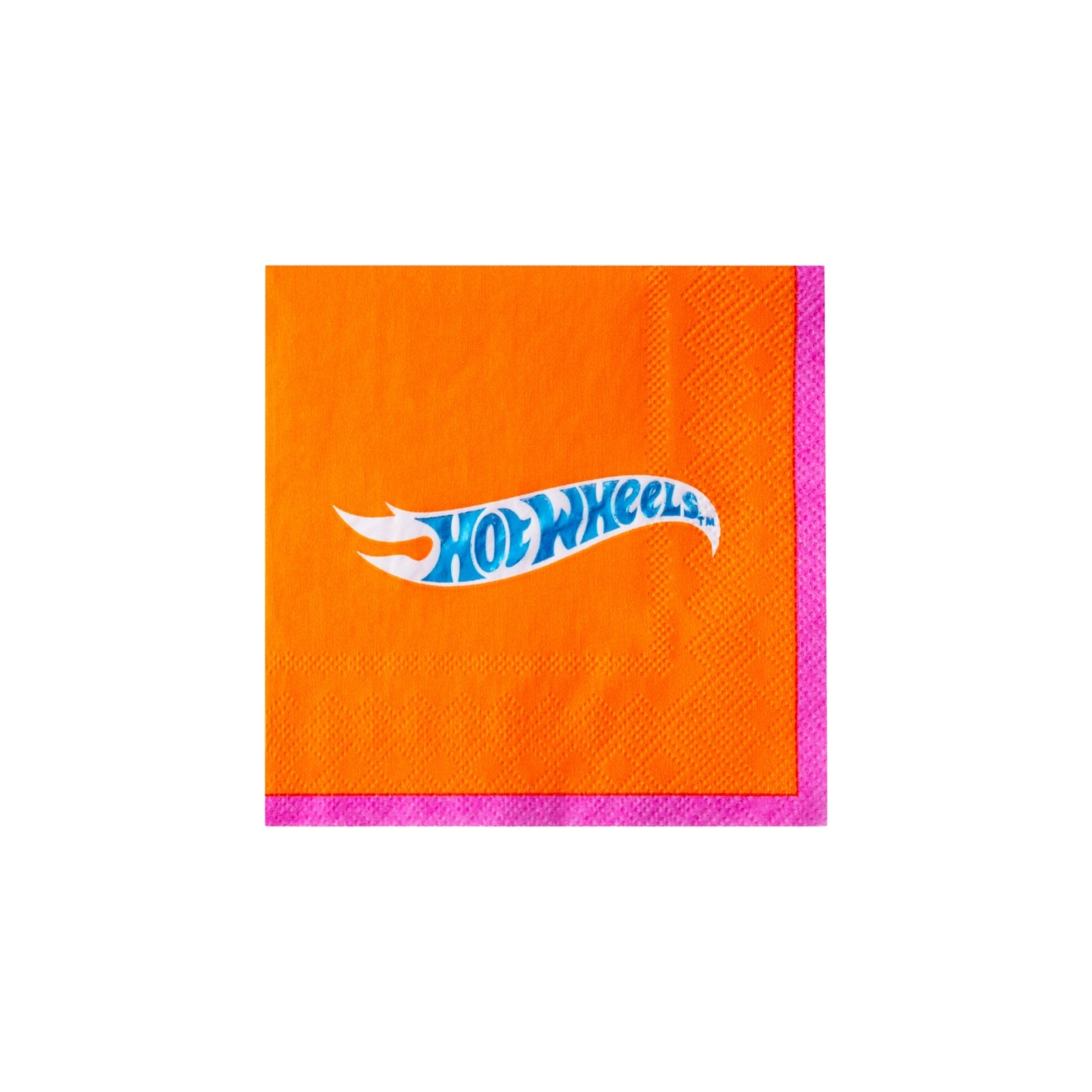 HOT WHEELS™ Orange Small Napkins - bubblegum market
