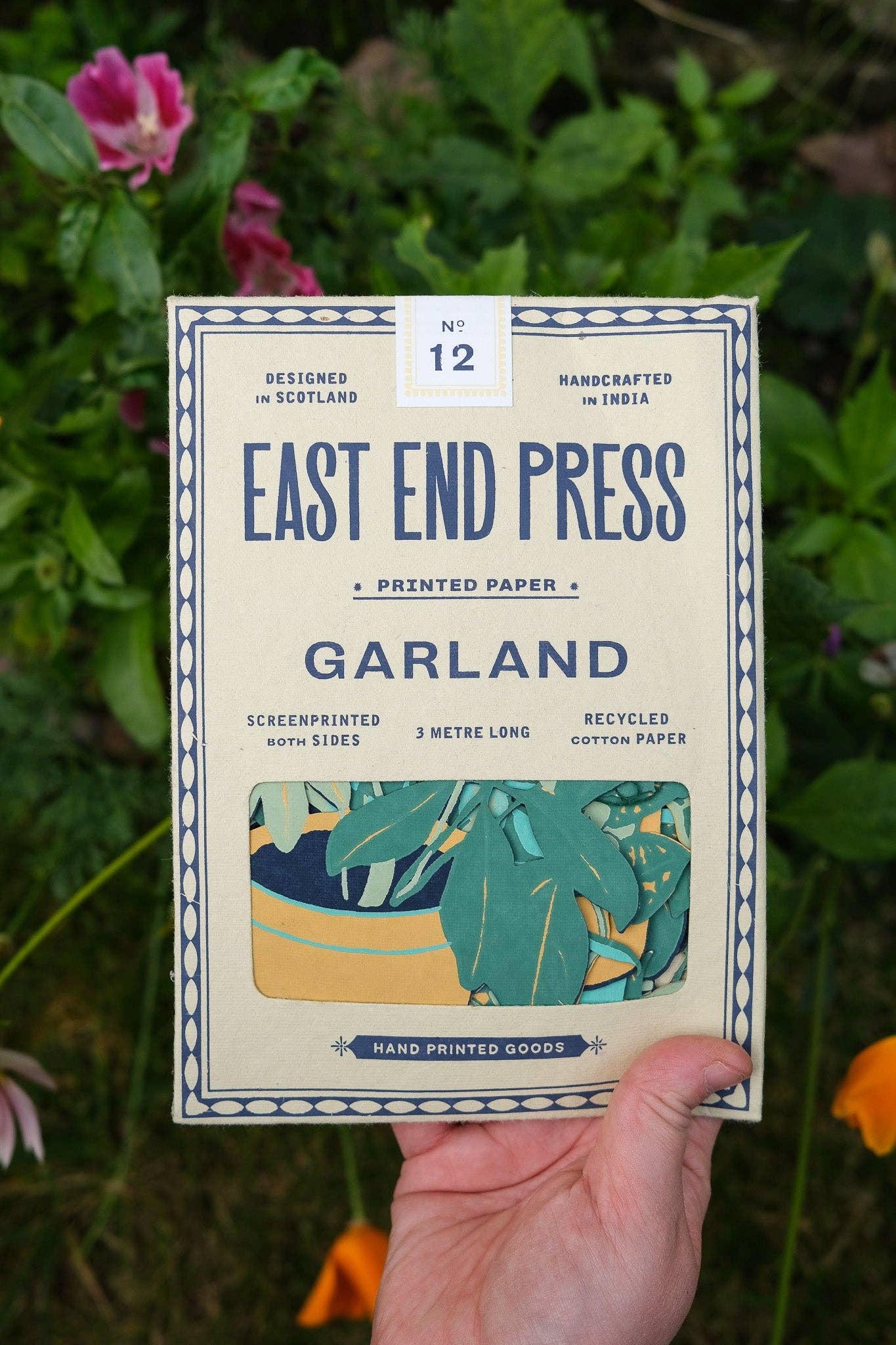 Houseplants Sewn Garland - bubblegum market