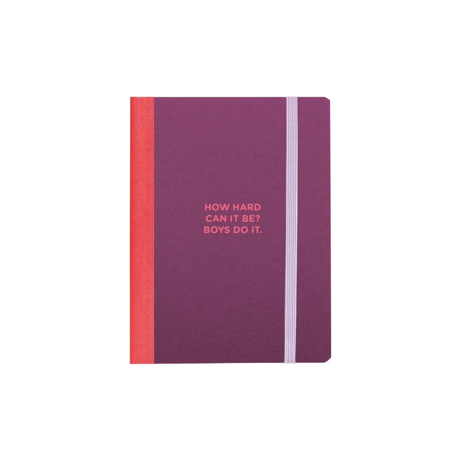 HOW HARD CAN IT BE Mini Notebook - bubblegum market