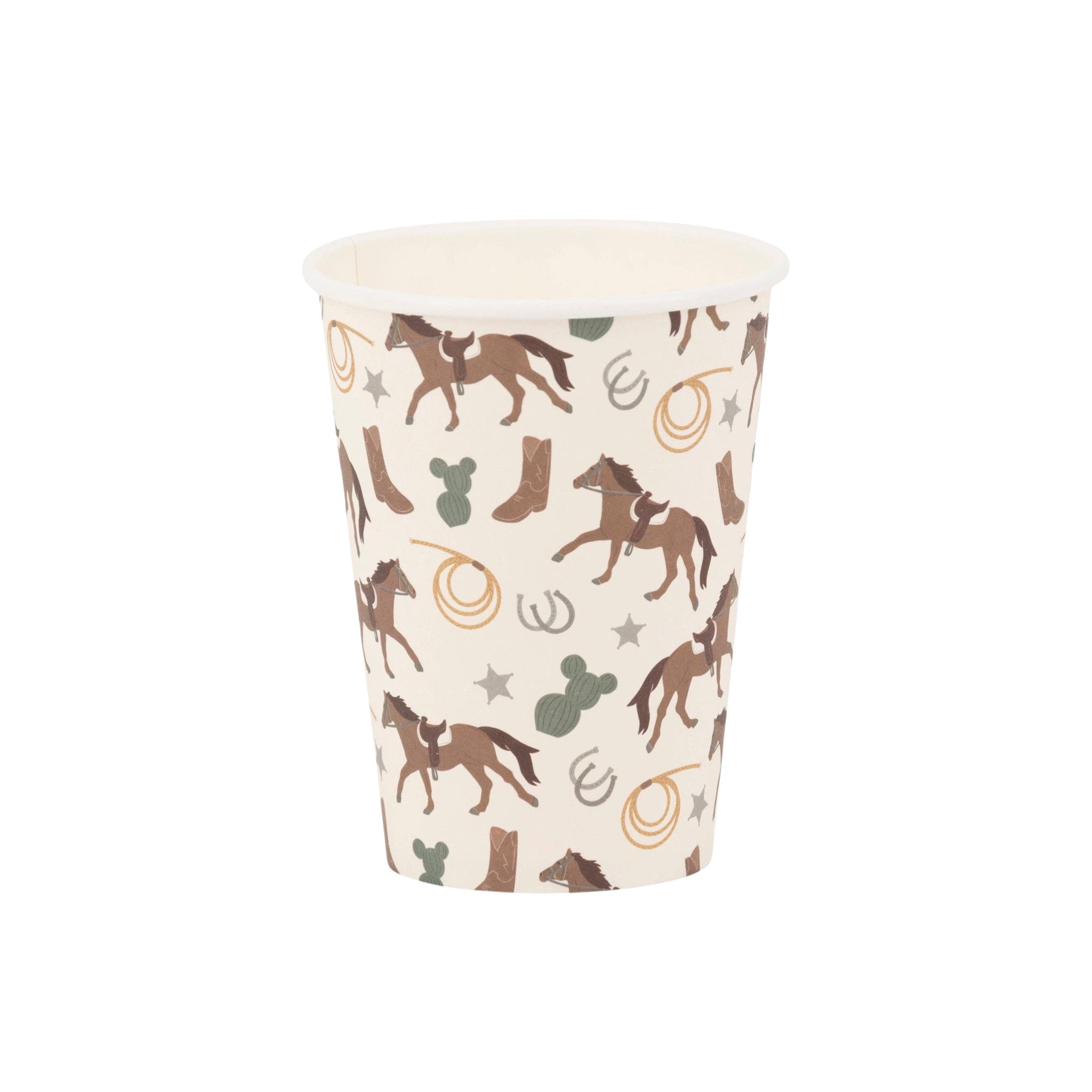 Howdy Paper Party Cups - bubblegum market