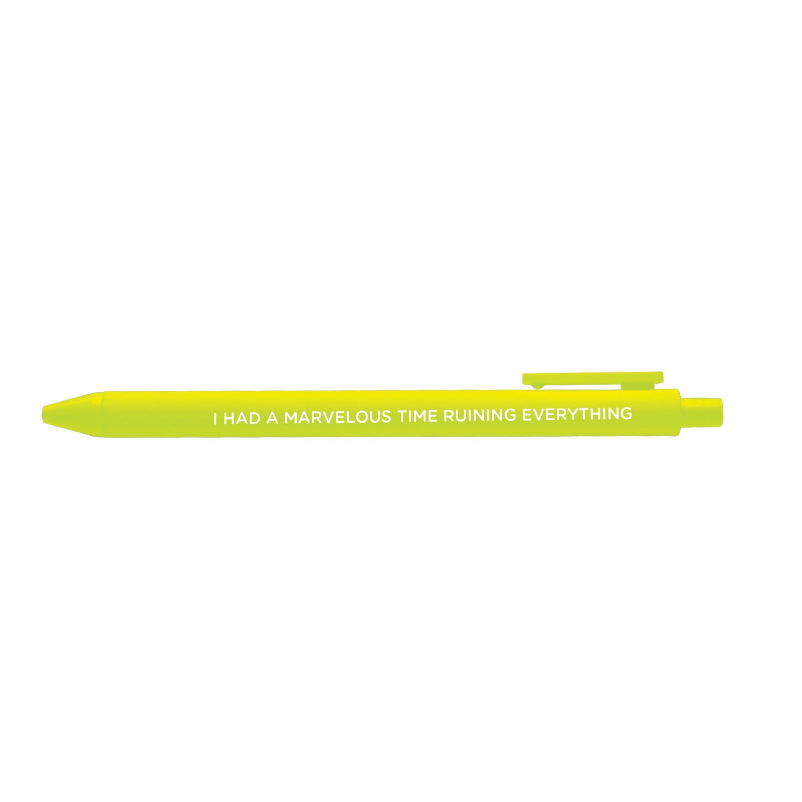 I HAD A MARVELOUS TIME RUINING EVERYTHING Taylor Swift Gel Pen - bubblegum market