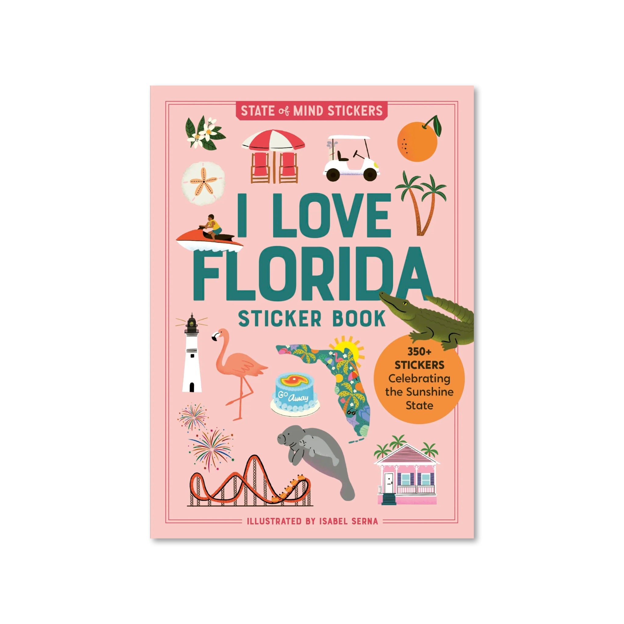 I Love Florida Sticker Book - bubblegum market
