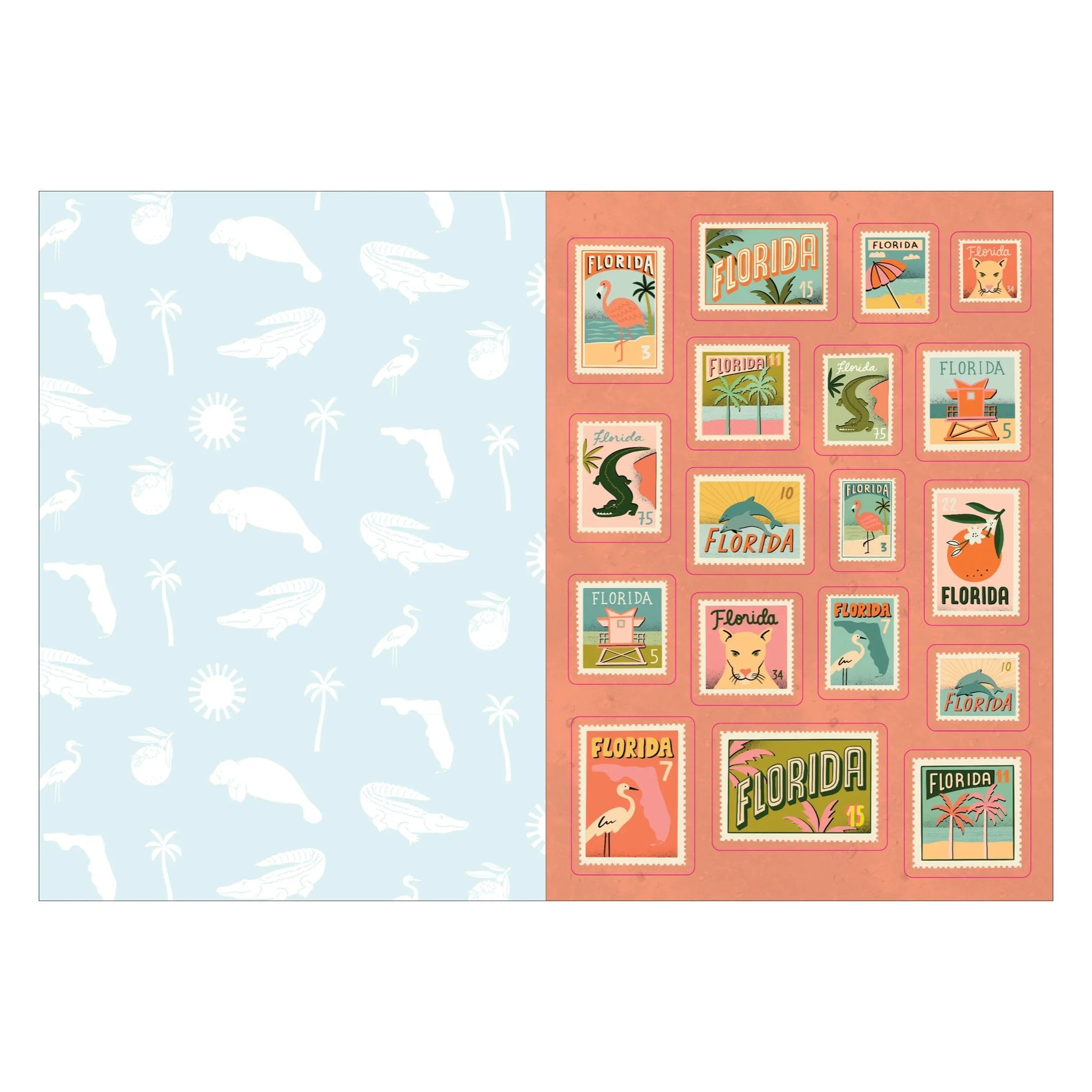 I Love Florida Sticker Book - bubblegum market