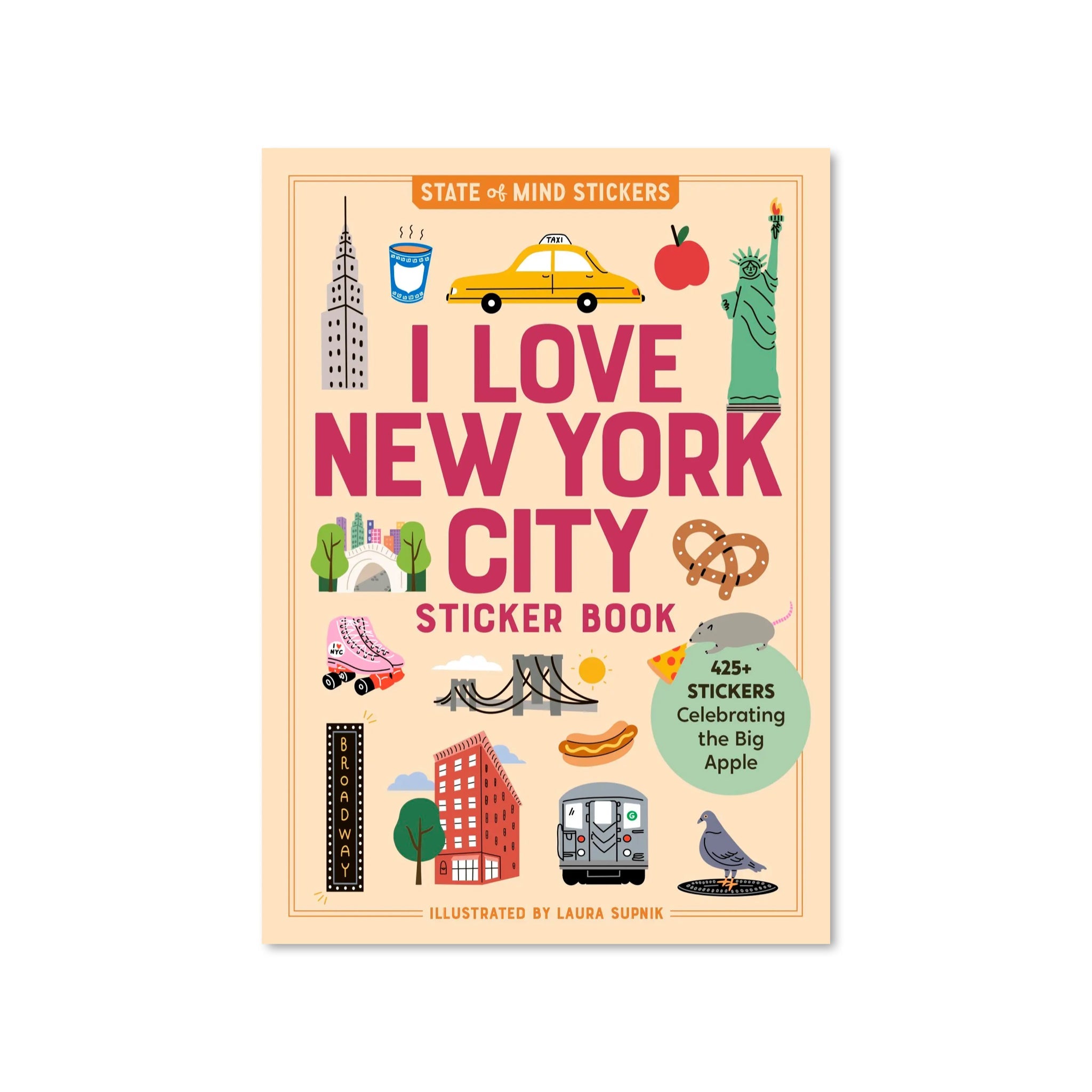I Love New York City Sticker Book - bubblegum market