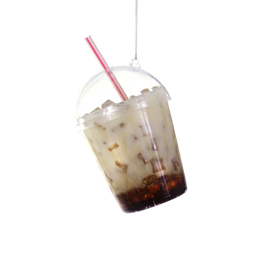 Iced Coffee Ornament 4.5" - bubblegum market