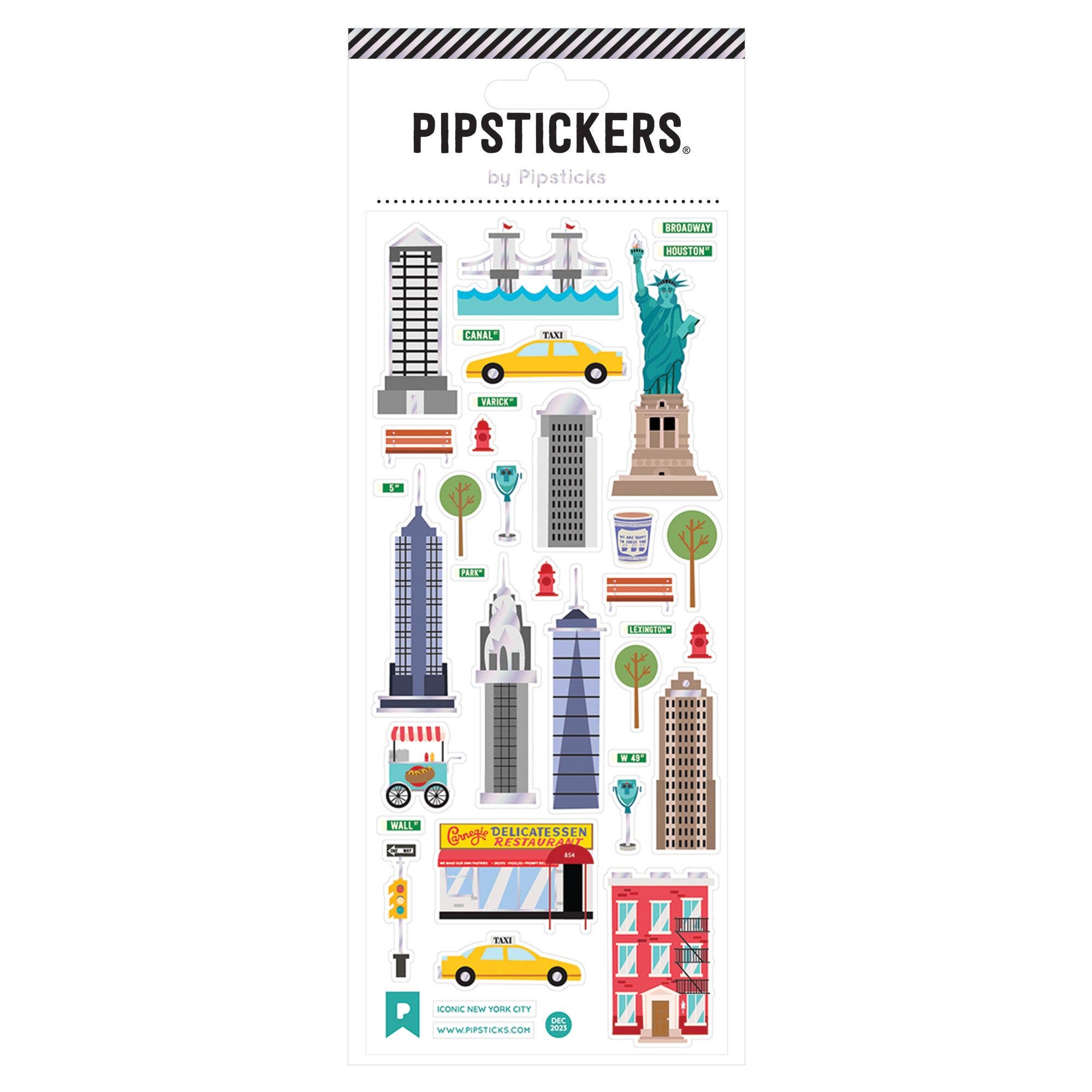 Iconic New York City Stickers - bubblegum market