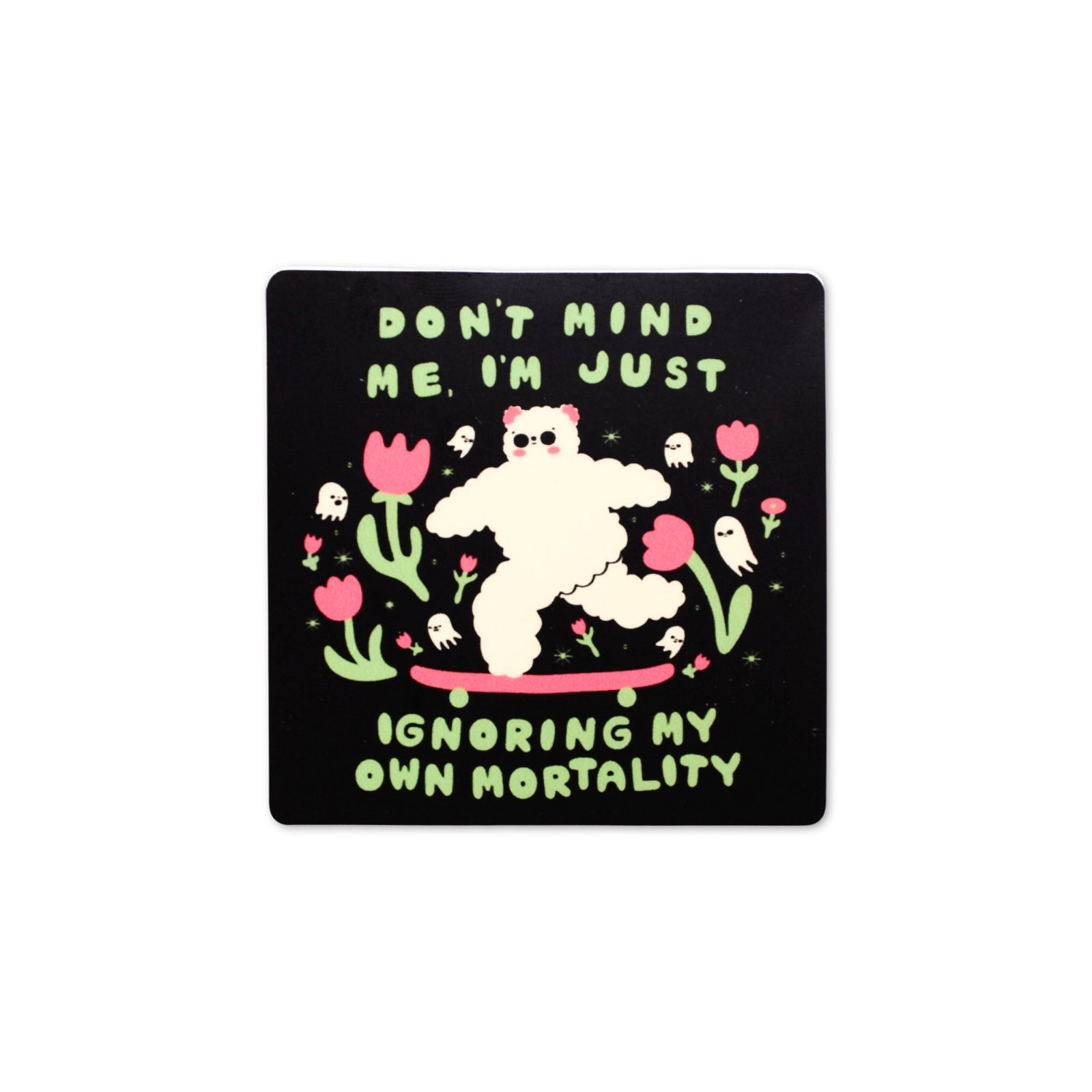 Immortality Vinyl Sticker - bubblegum market