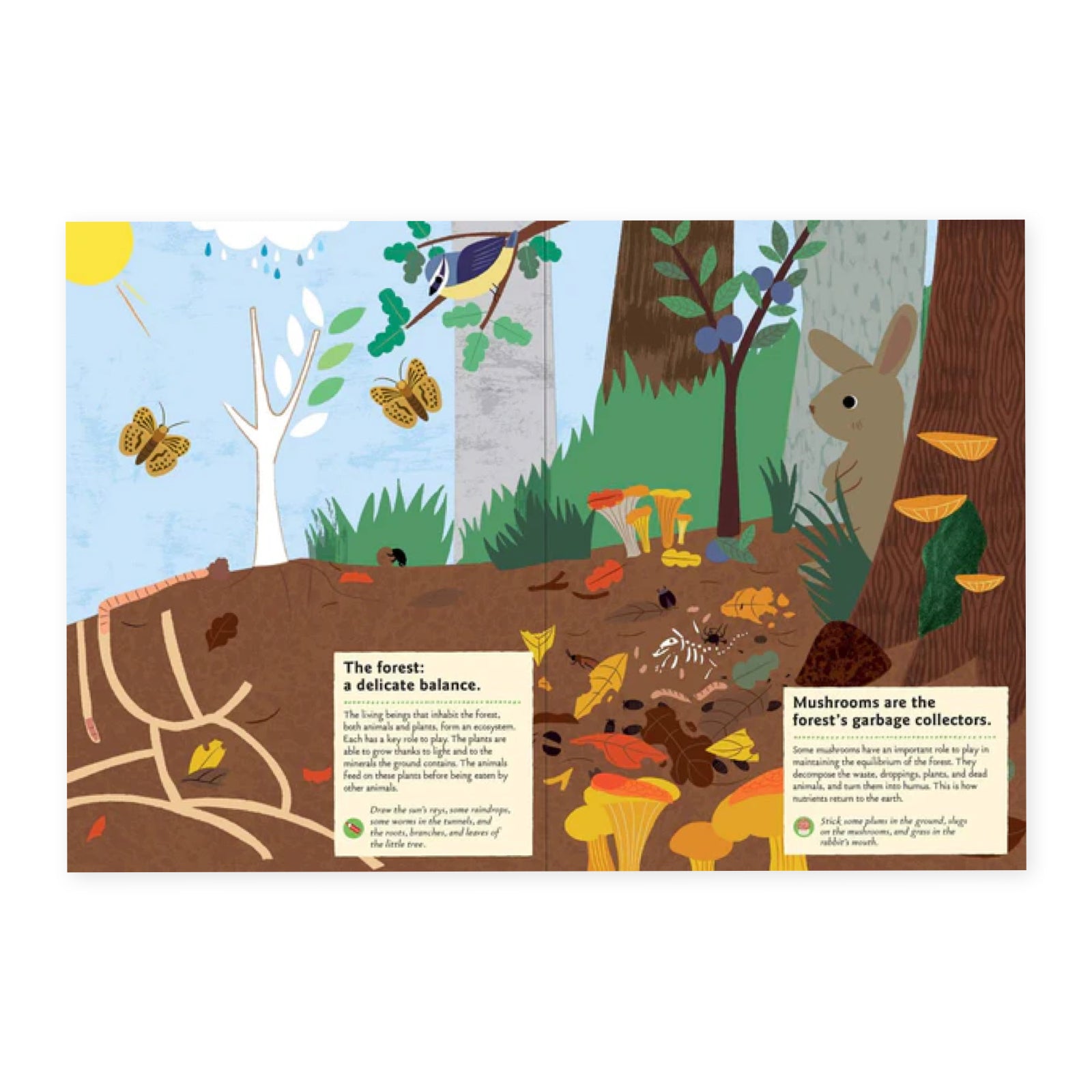 In the Forest Sticker Activity Book - bubblegum market