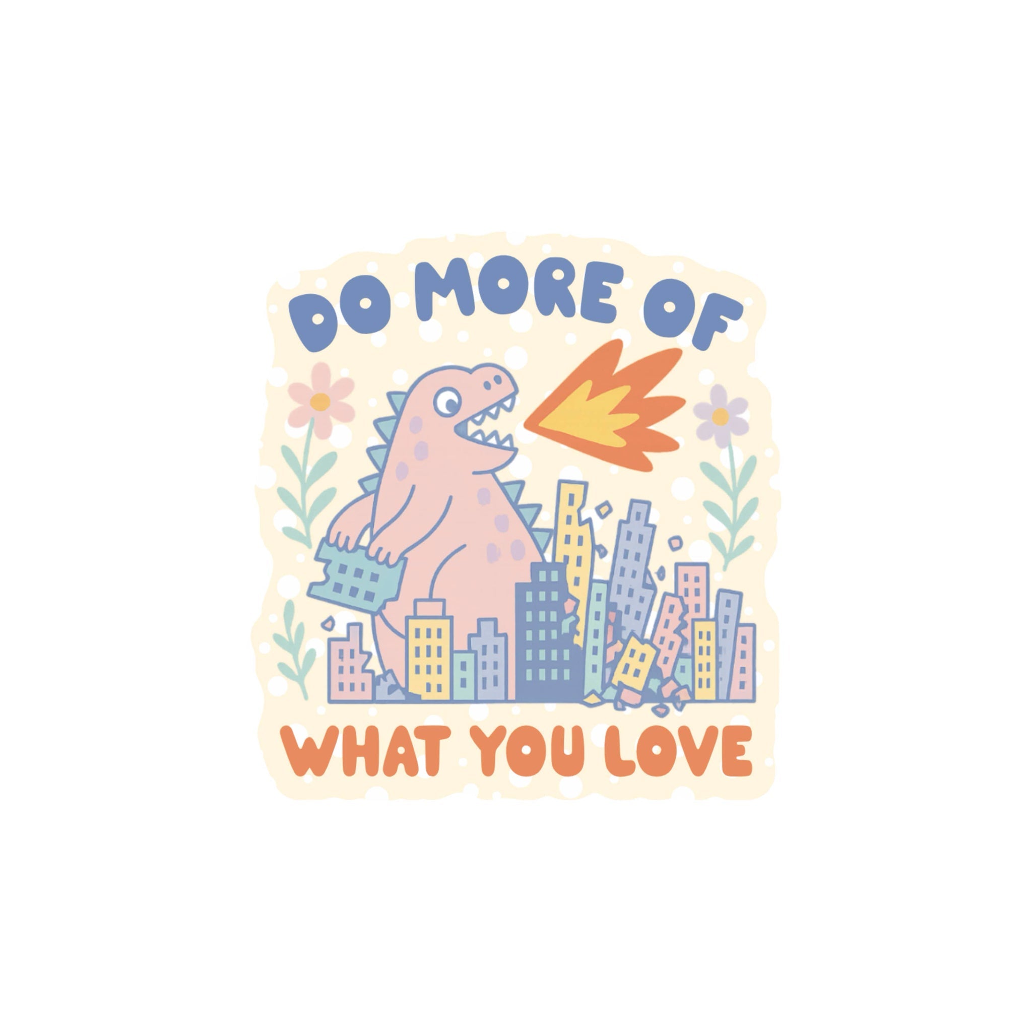 INDULGENT Vinyl Sticker - bubblegum market