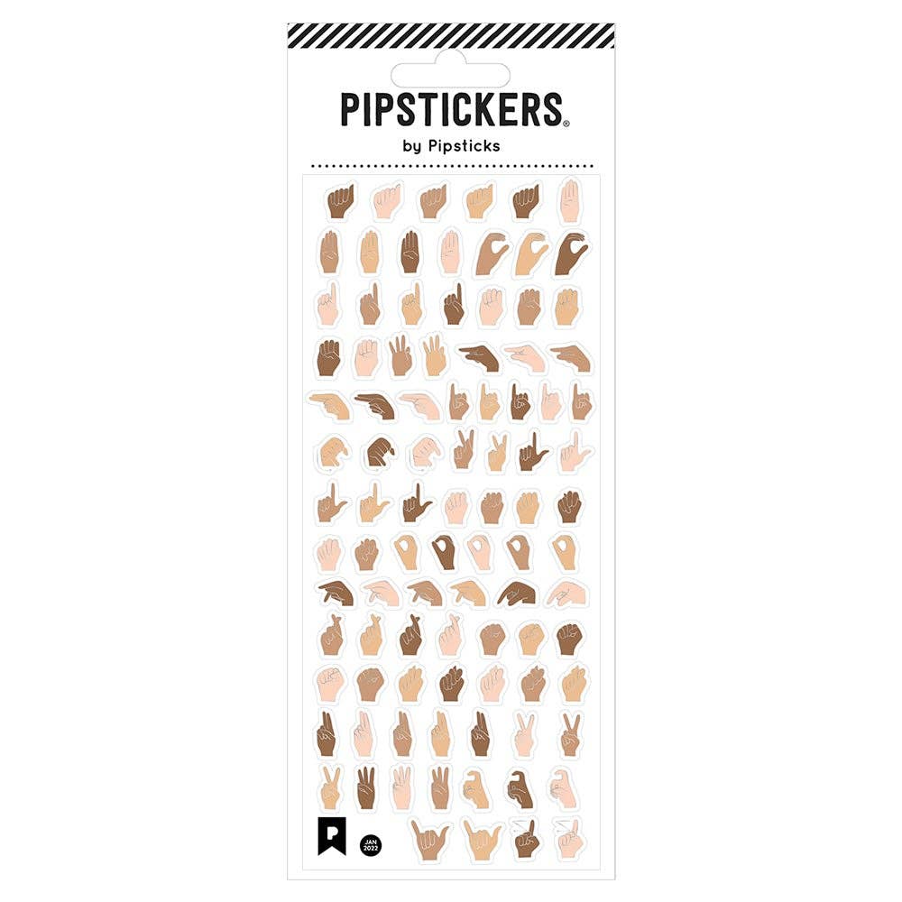 It's A Sign Alphabet Stickers - bubblegum market