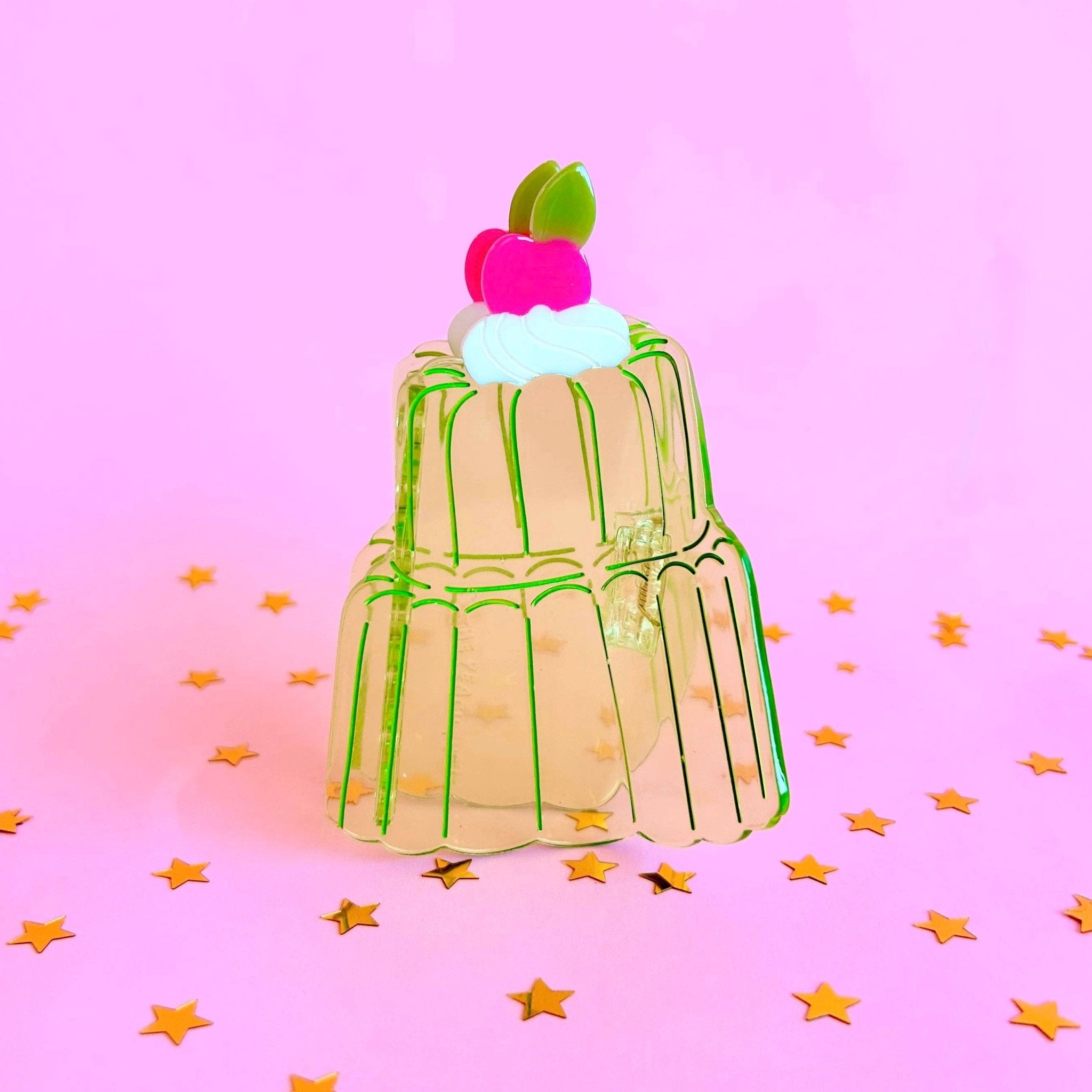 Jello Cake Hair Claw - bubblegum market