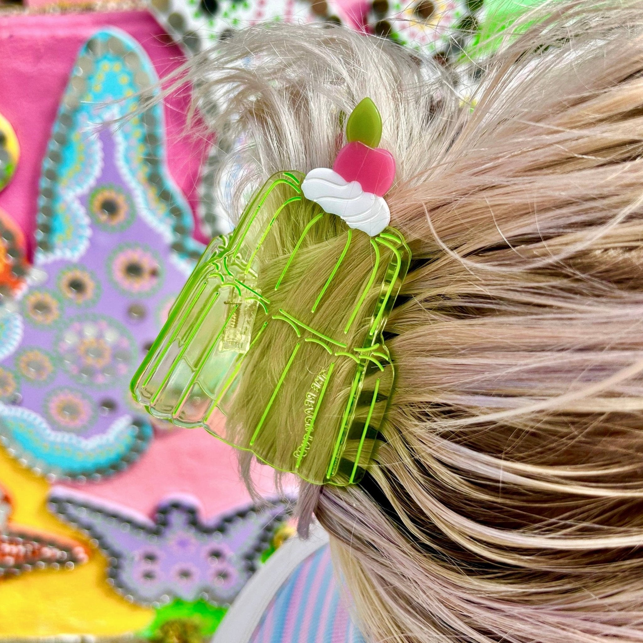 Jello Cake Hair Claw - bubblegum market