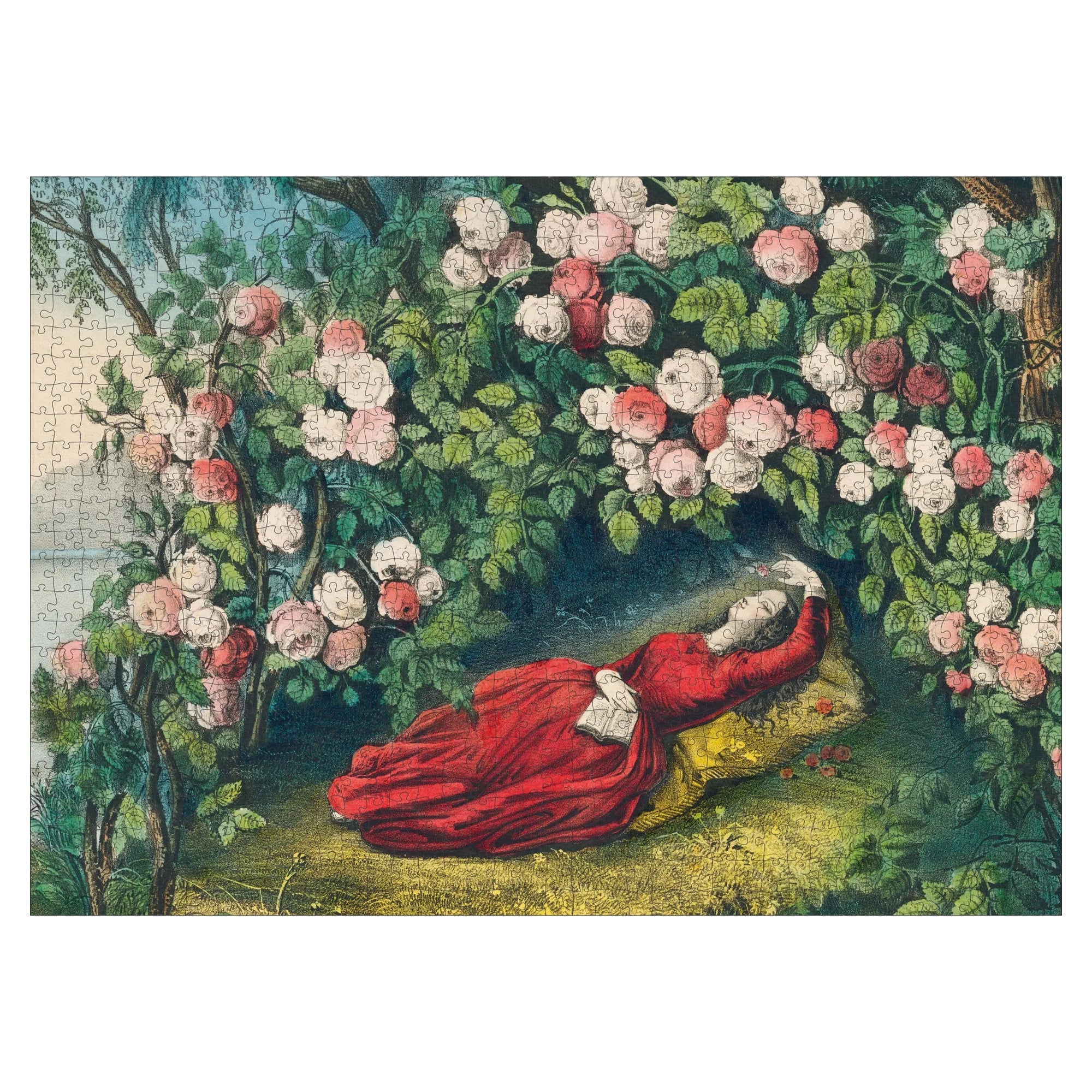 John Derian Bower of Roses 1,000 - Piece Puzzle - bubblegum market