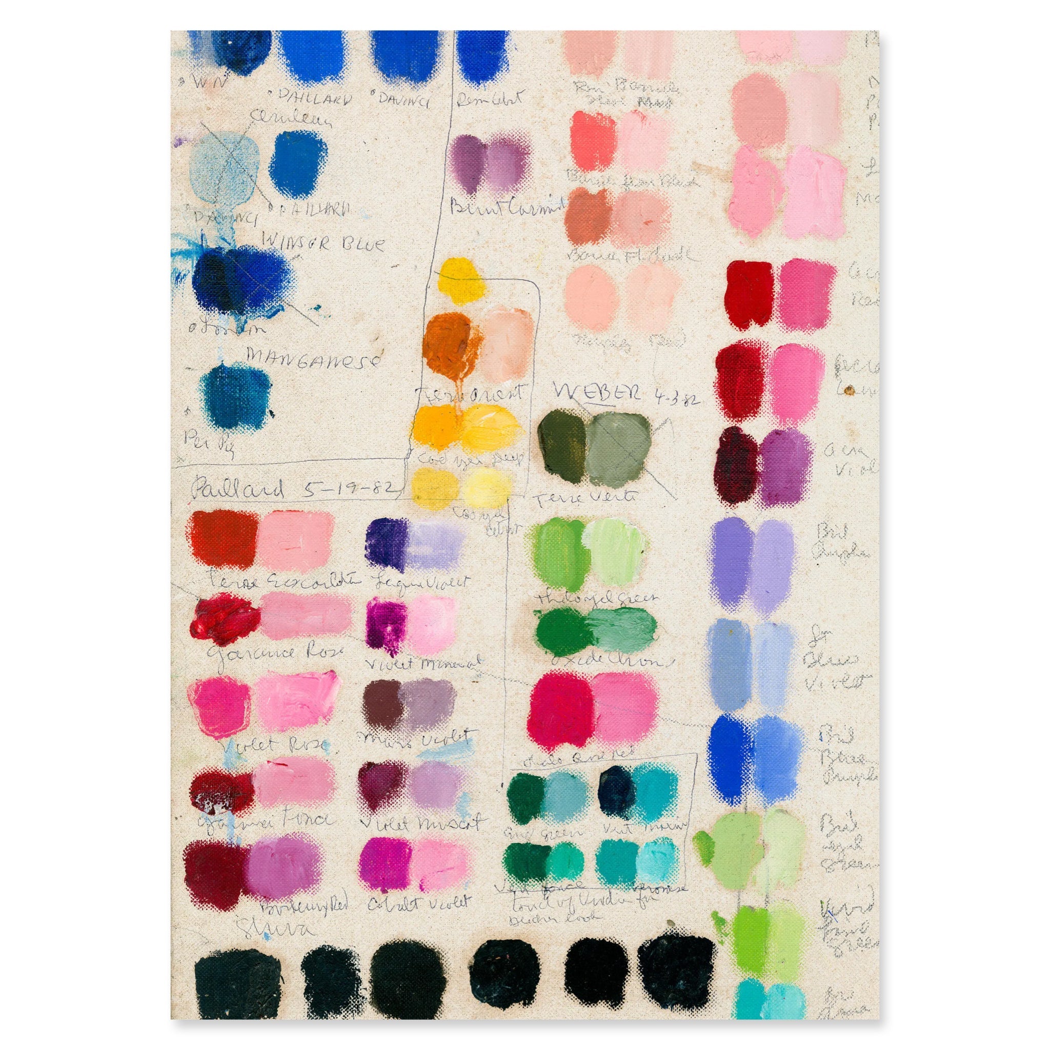 John Derian Painter's Palette 1,000 - Piece Puzzle - bubblegum market