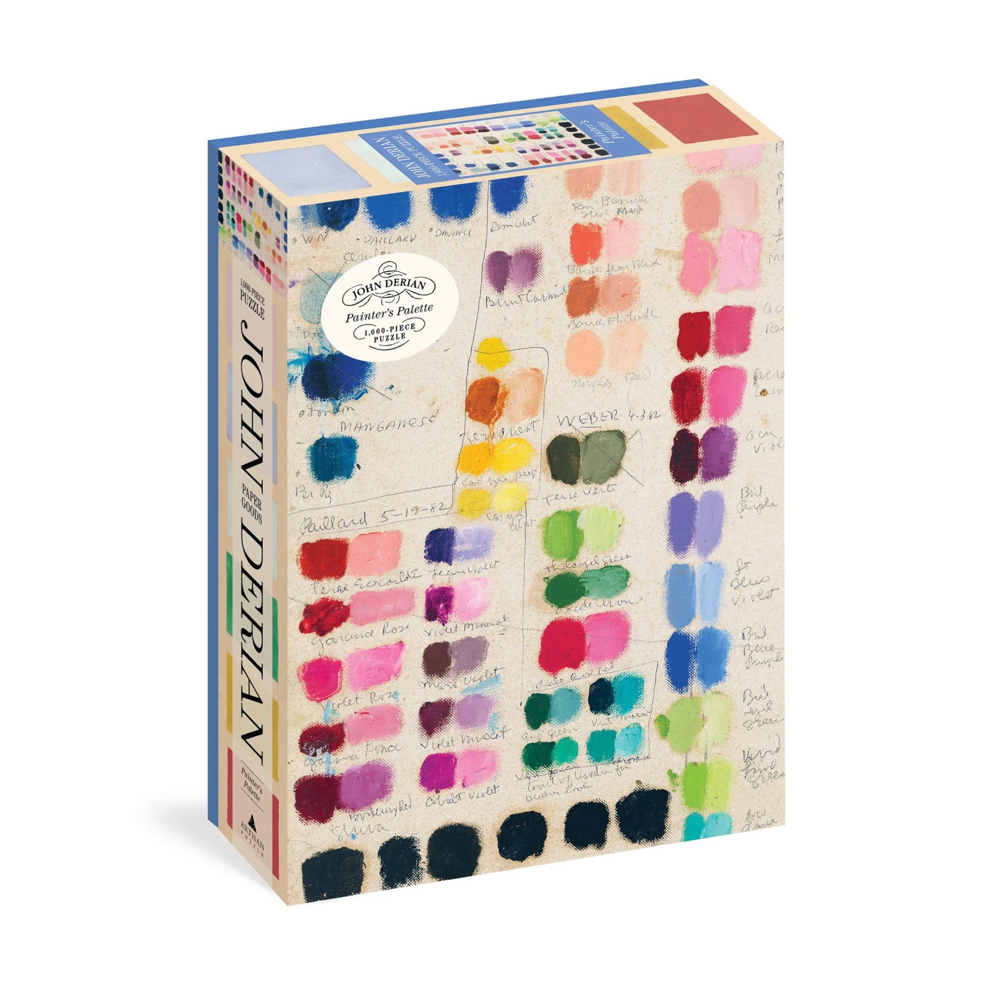 John Derian Painter's Palette 1,000 - Piece Puzzle - bubblegum market