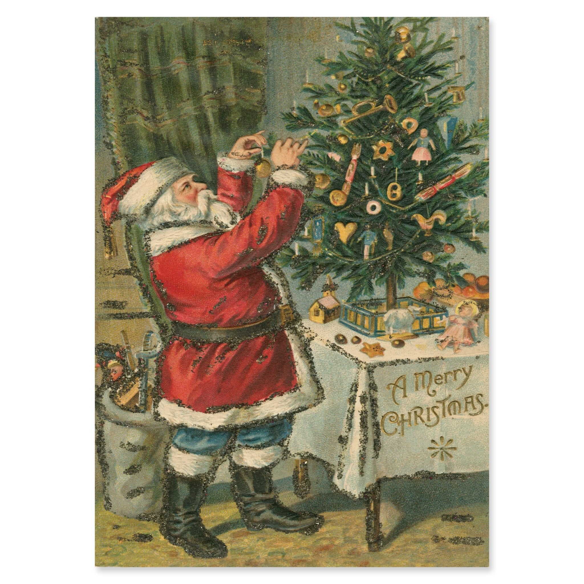 John Derian Santa Trims the Tree 1,000 - Piece Puzzle - bubblegum market