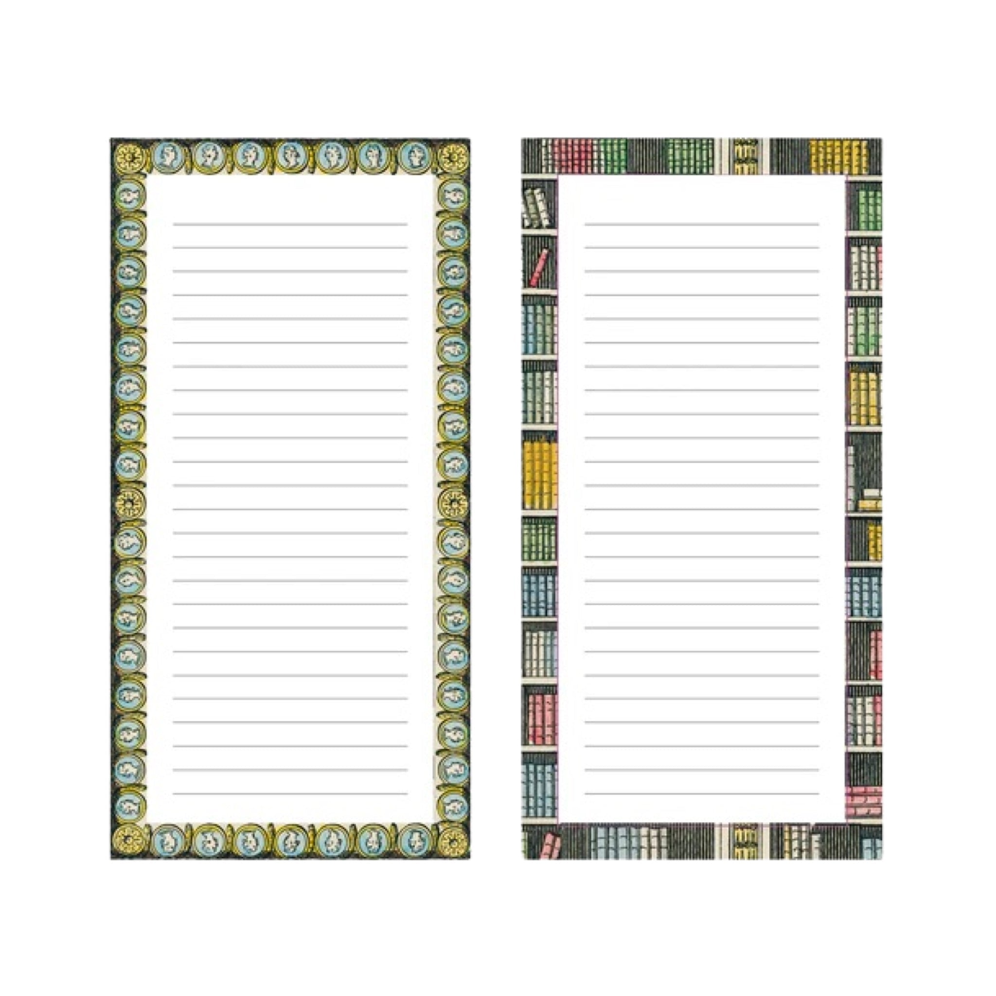 John Derian The Library Notepad - bubblegum market