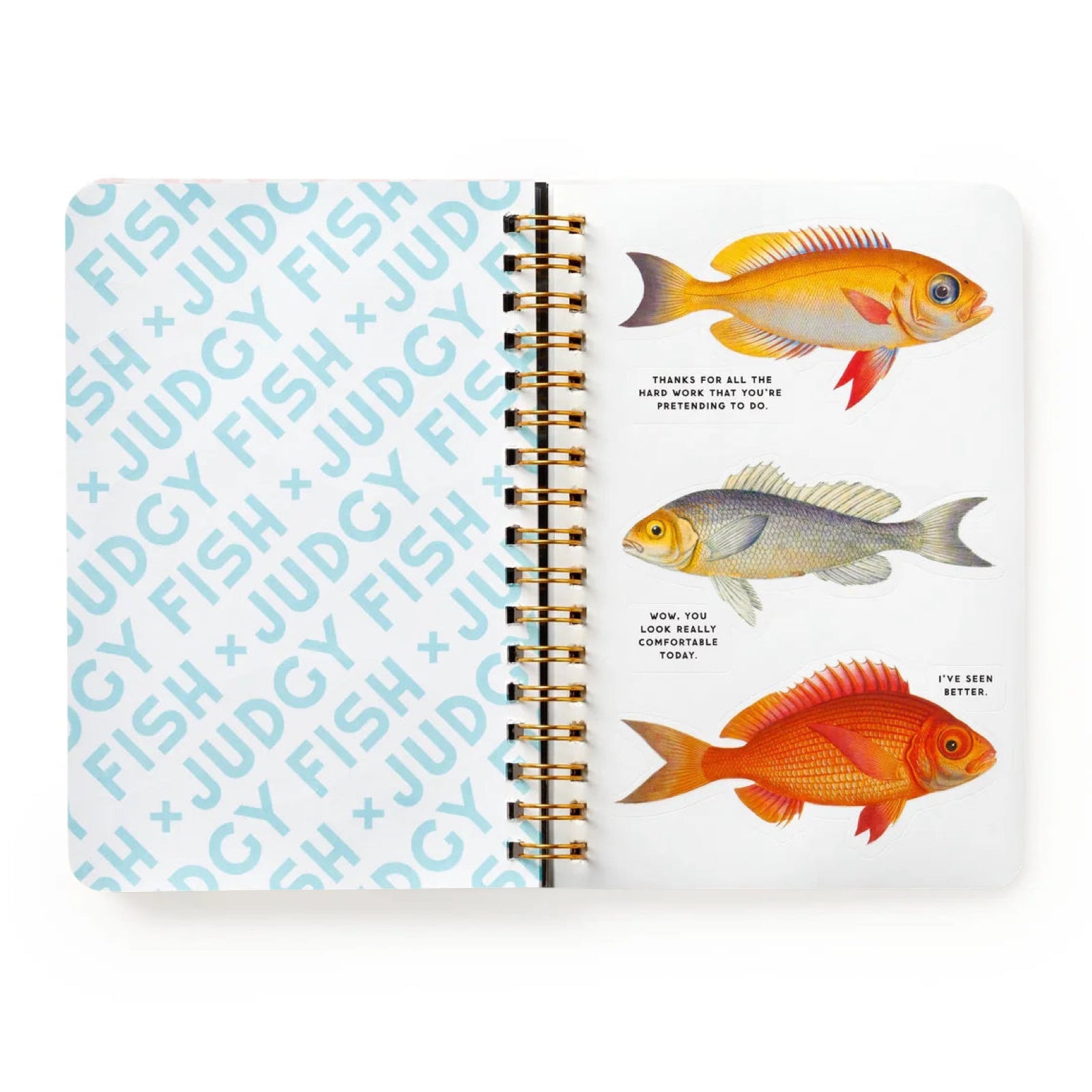 Judgy Fish Sticker Book - bubblegum market