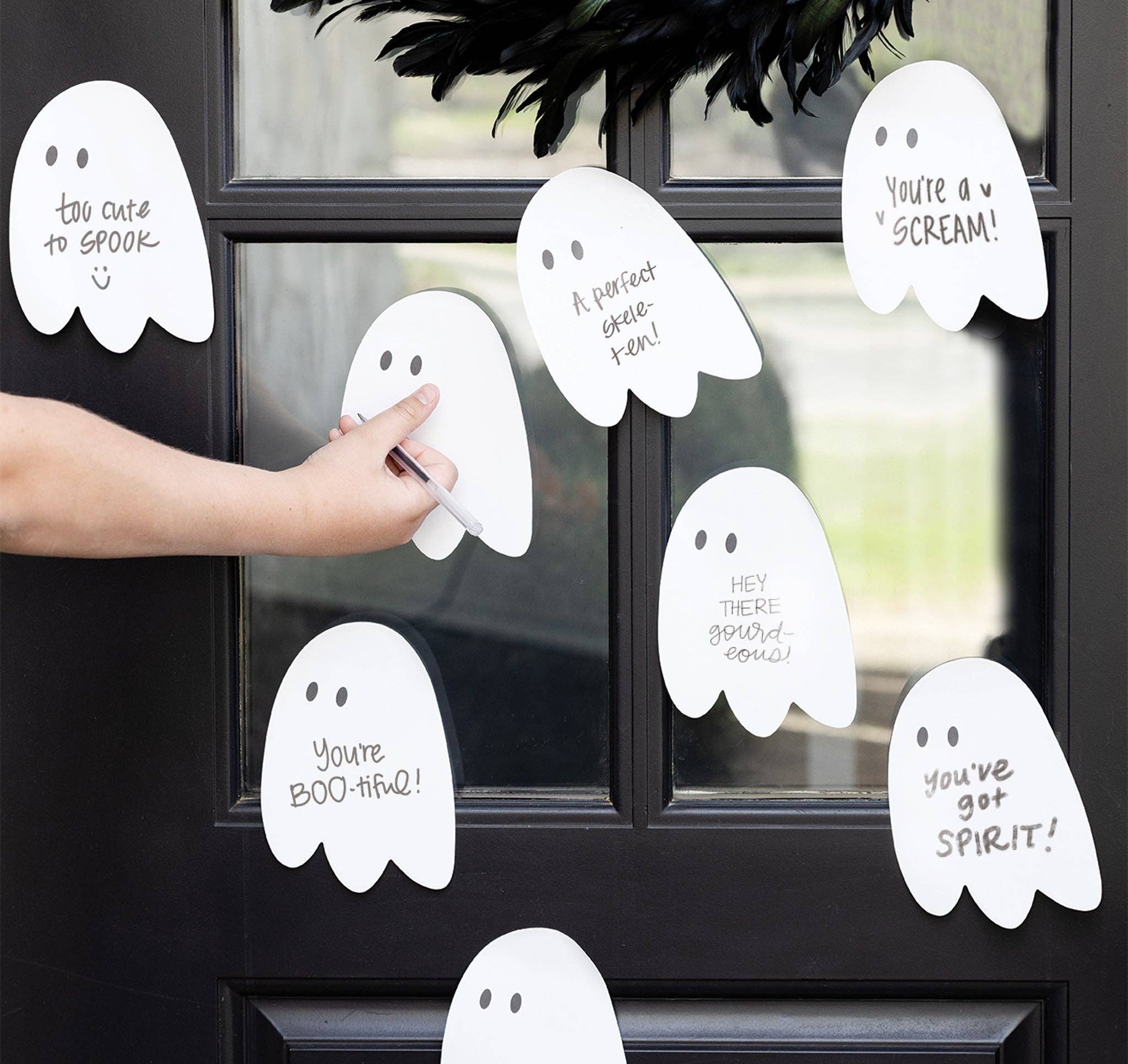 Jumbo Ghost Sticky Notes / Decorations - bubblegum market