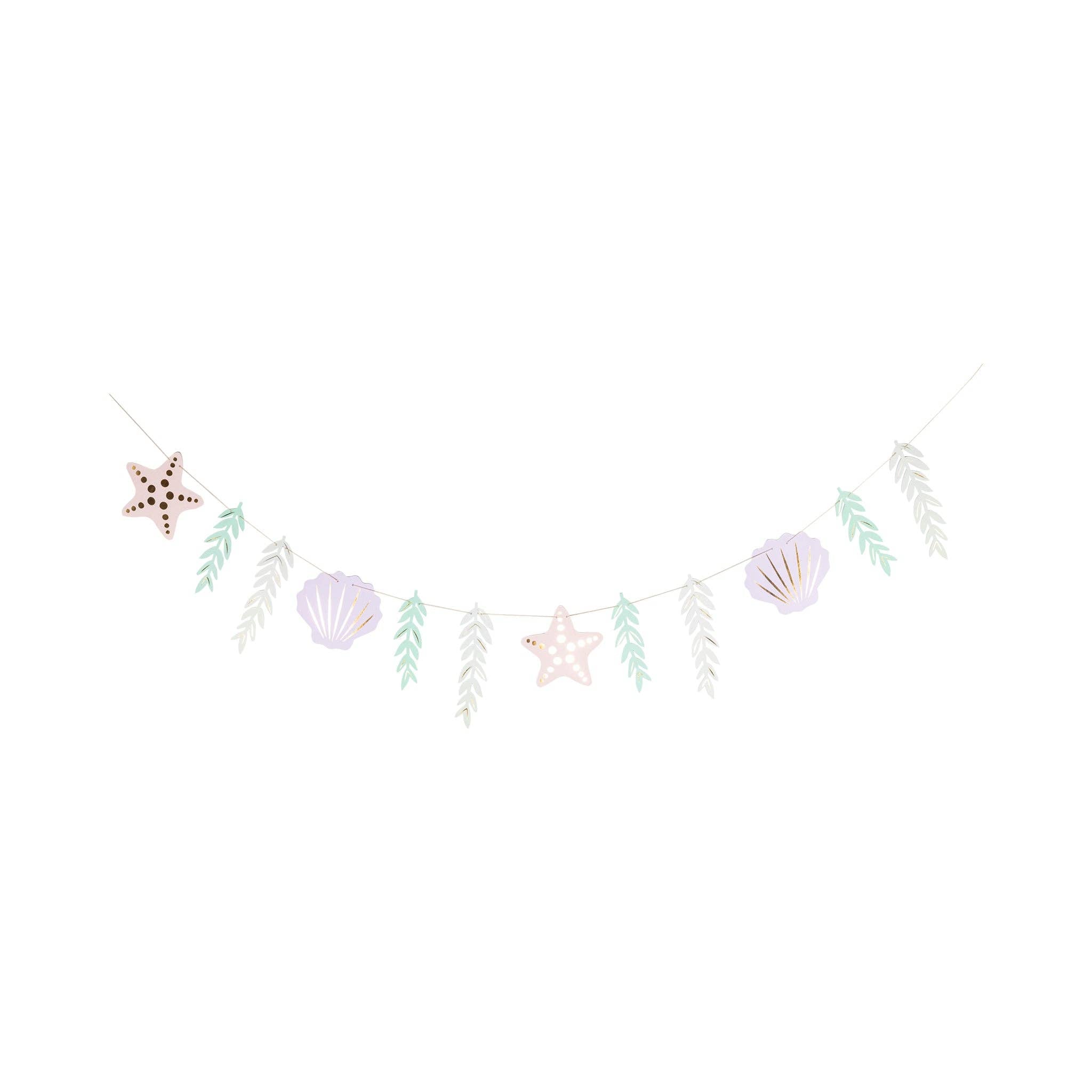 Jumbo Mermaid Party Banner - bubblegum market