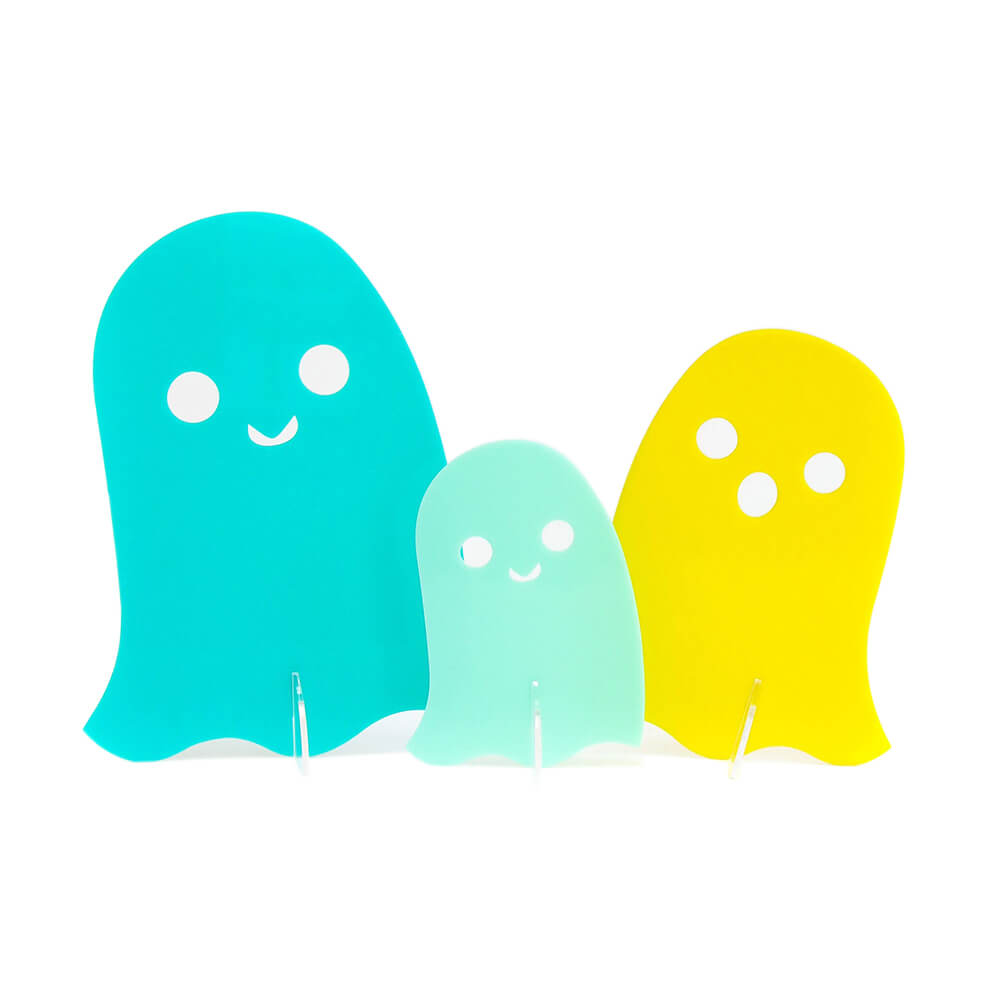 kailo-chic-turquoise-lemon-acrylic-halloween-ghost-set-of-3-mint-aqua-teal