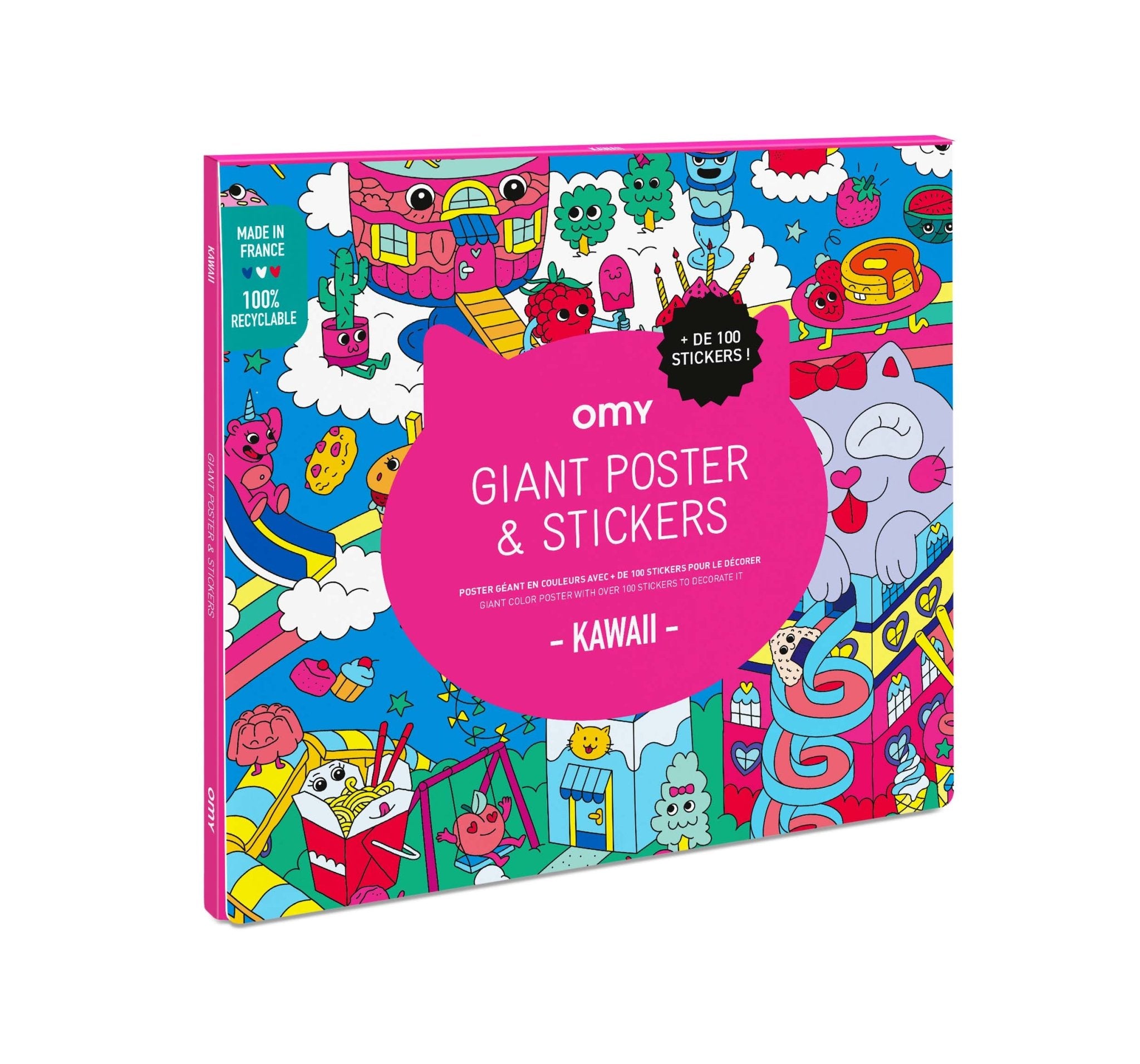 Kawaii Giant Sticker Poster - bubblegum market