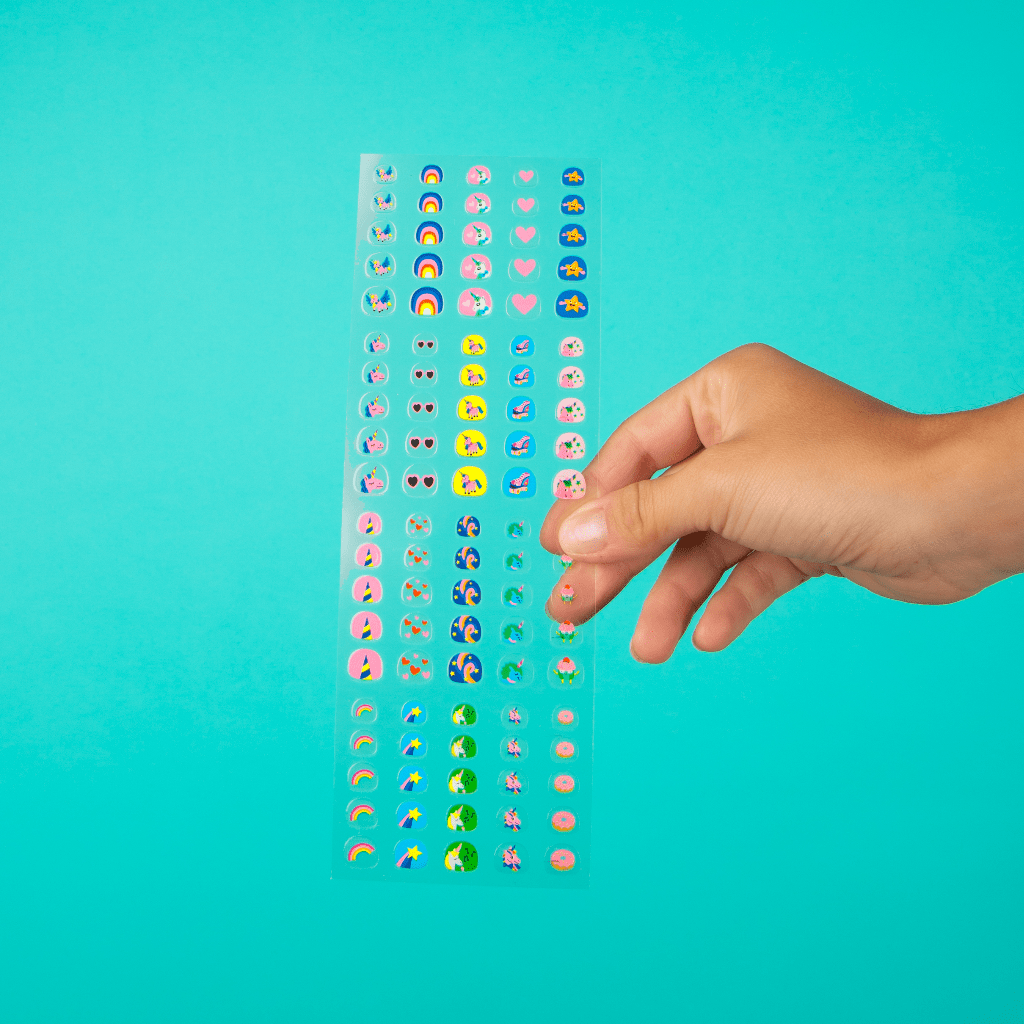 Kids Unicorn Nail Stickers - bubblegum market