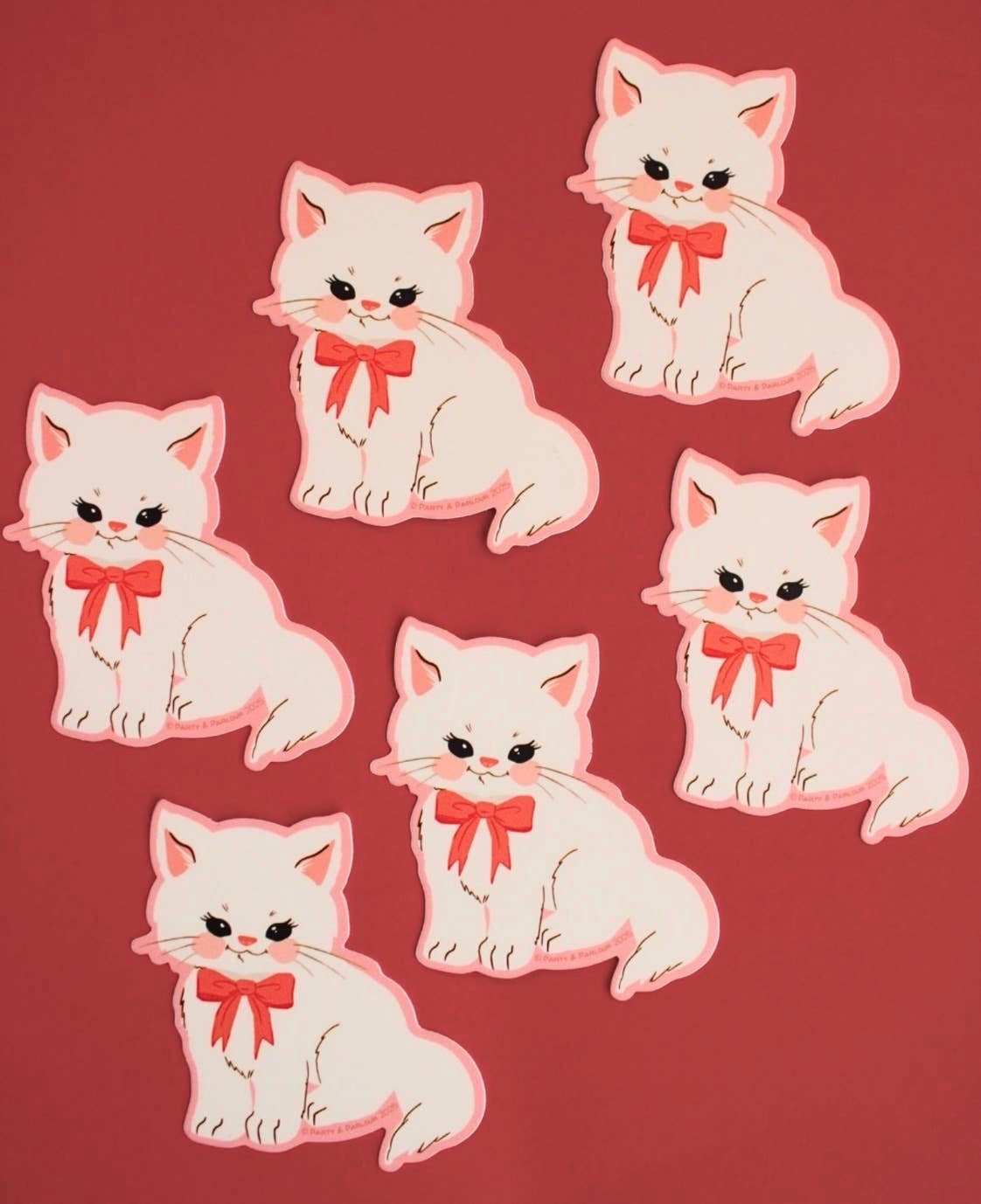 Kitschy Kitty Vinyl Sticker  - bubblegum market