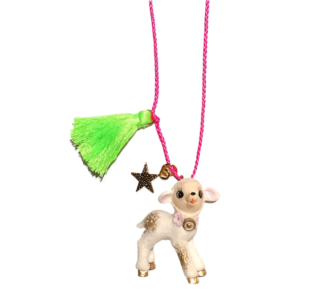 La La The Lamb Necklace - bubblegum market
