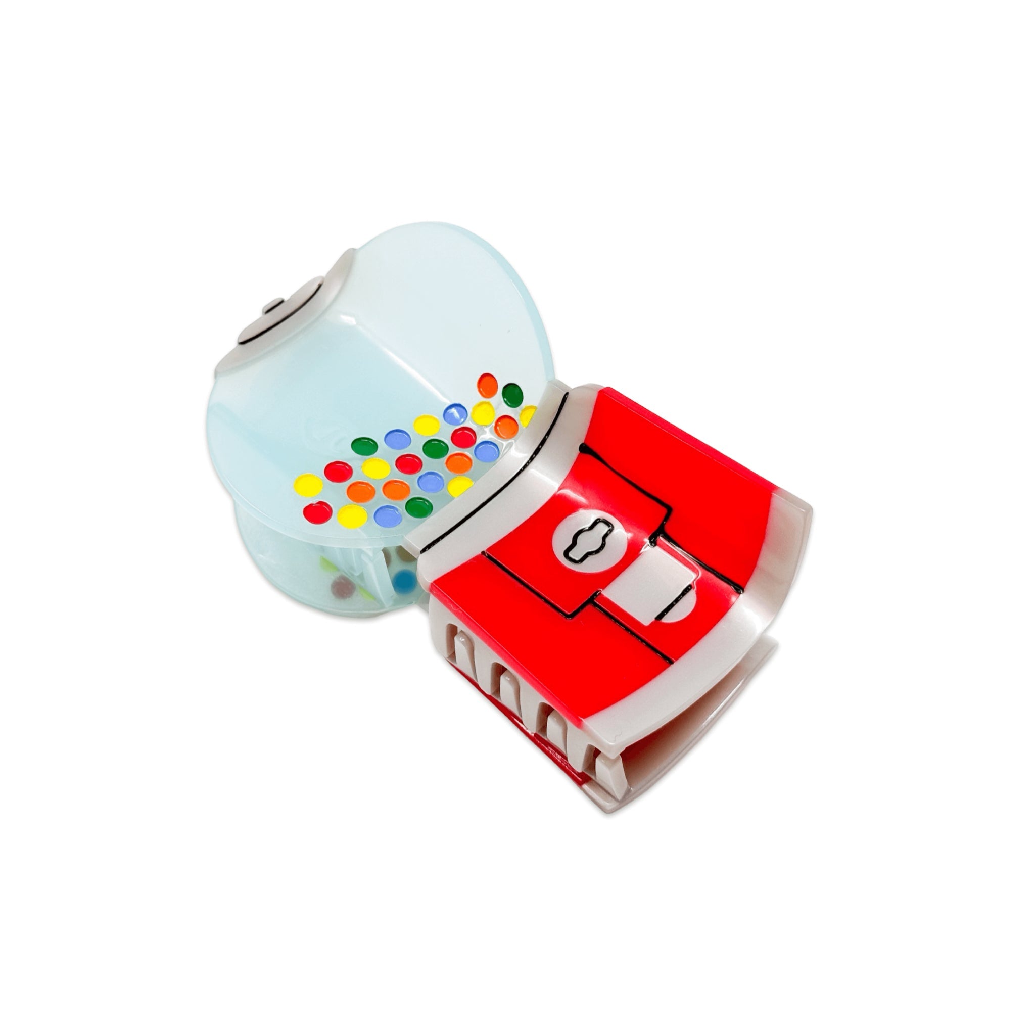 Large Gumball Machine Hair Claw Clip - bubblegum market