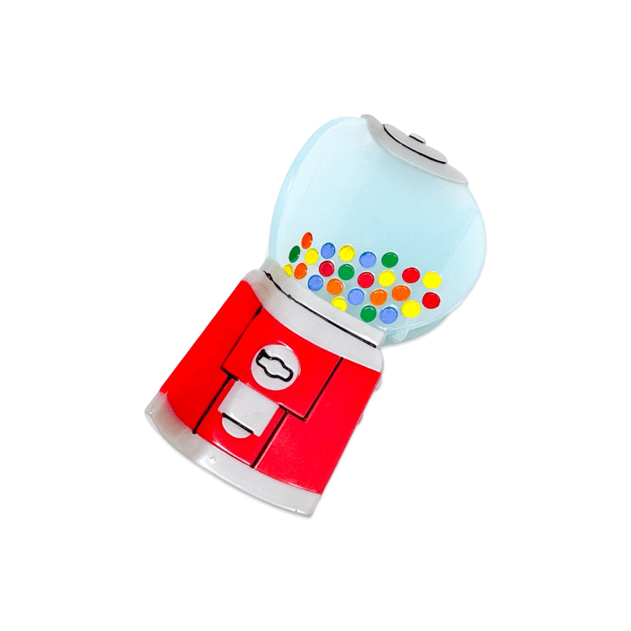 Large Gumball Machine Hair Claw Clip - bubblegum market