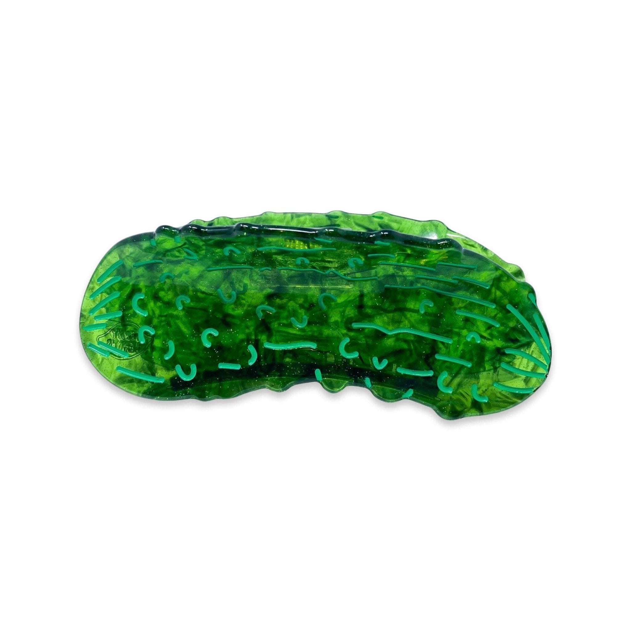Large Pickle Hair Claw Clip - bubblegum market