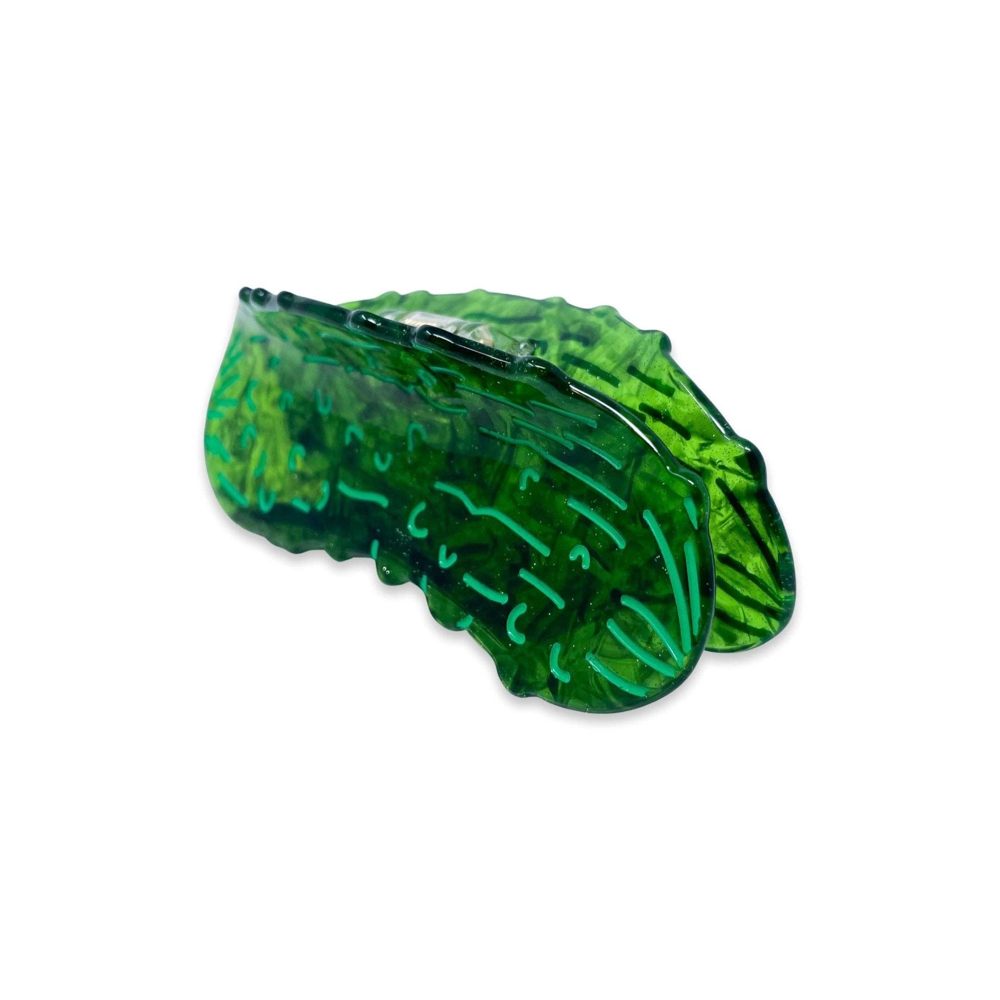 Large Pickle Hair Claw Clip - bubblegum market