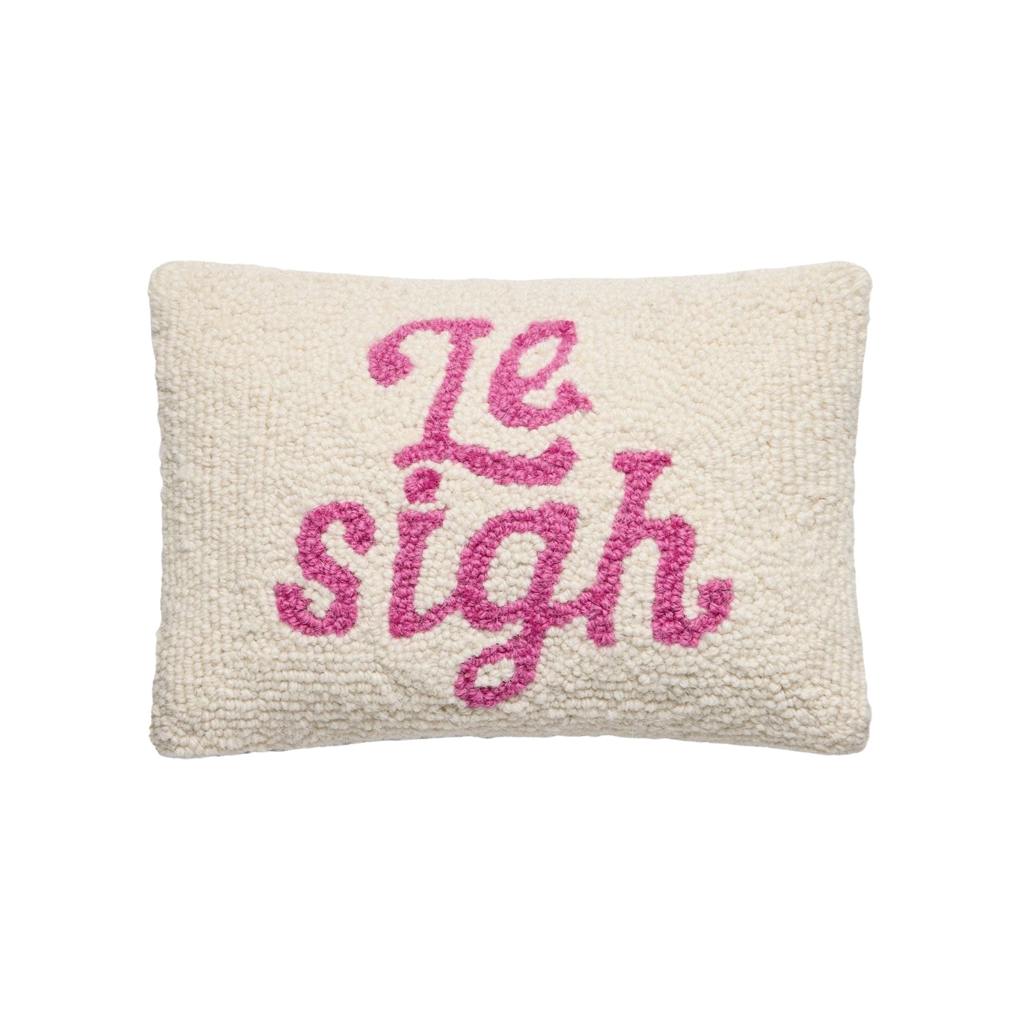Le Sigh Hook Pillow - bubblegum market