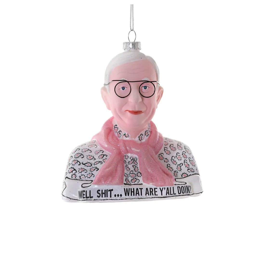Leslie Jordan Ornament 5.25" - bubblegum market