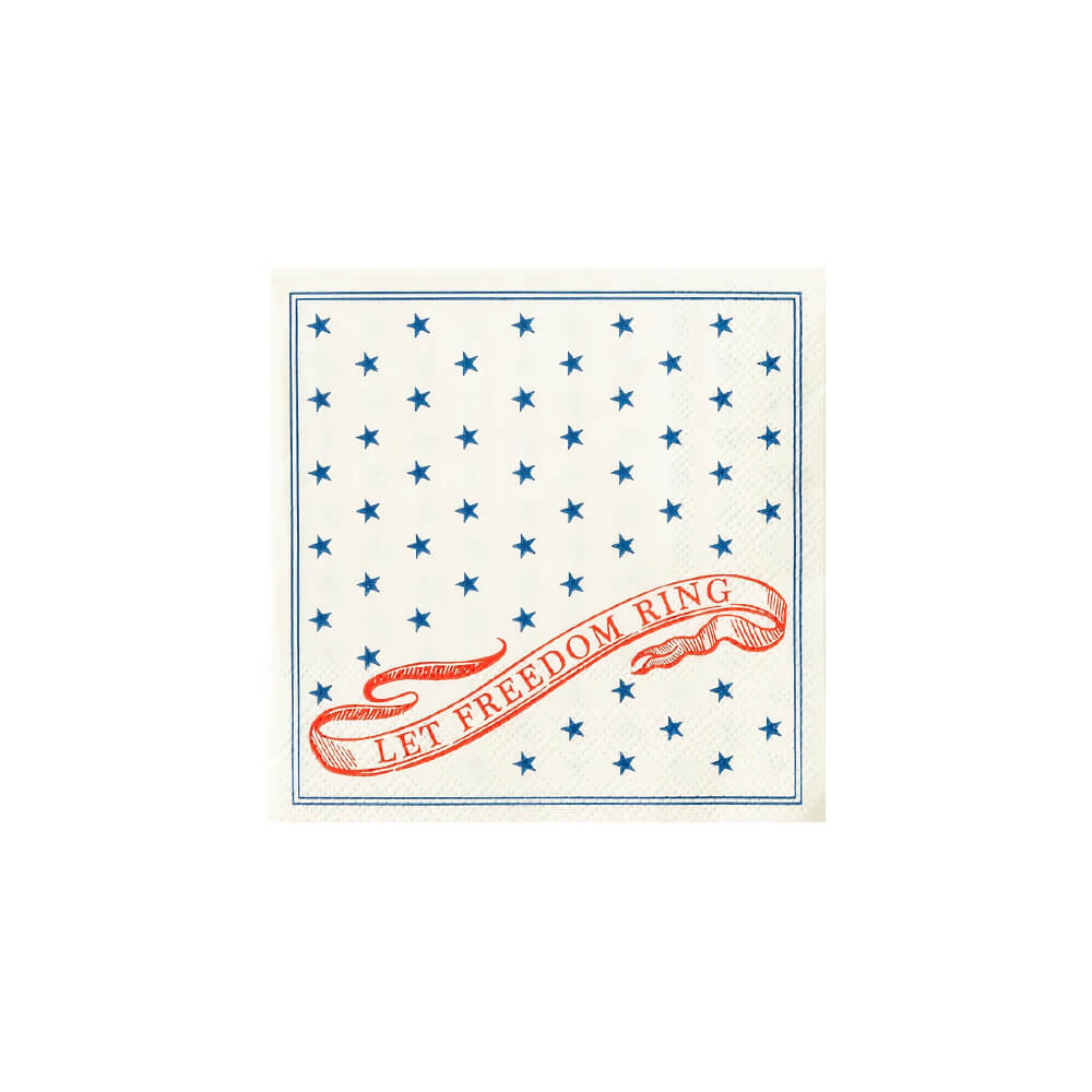let-freedom-ring-cocktail-napkins-red-white-blue-memorial-day-4th-of-july-party