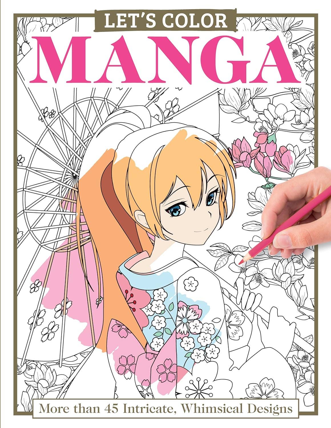 Let's Color Manga - bubblegum market